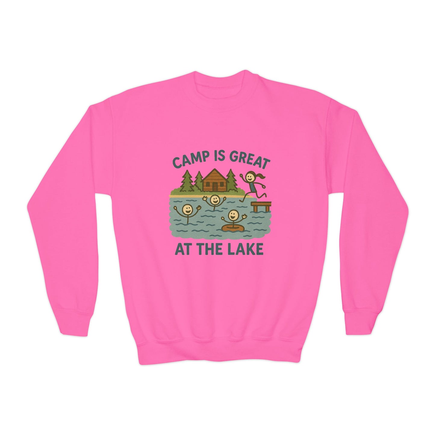 Youth Crewneck Sweatshirt Lake