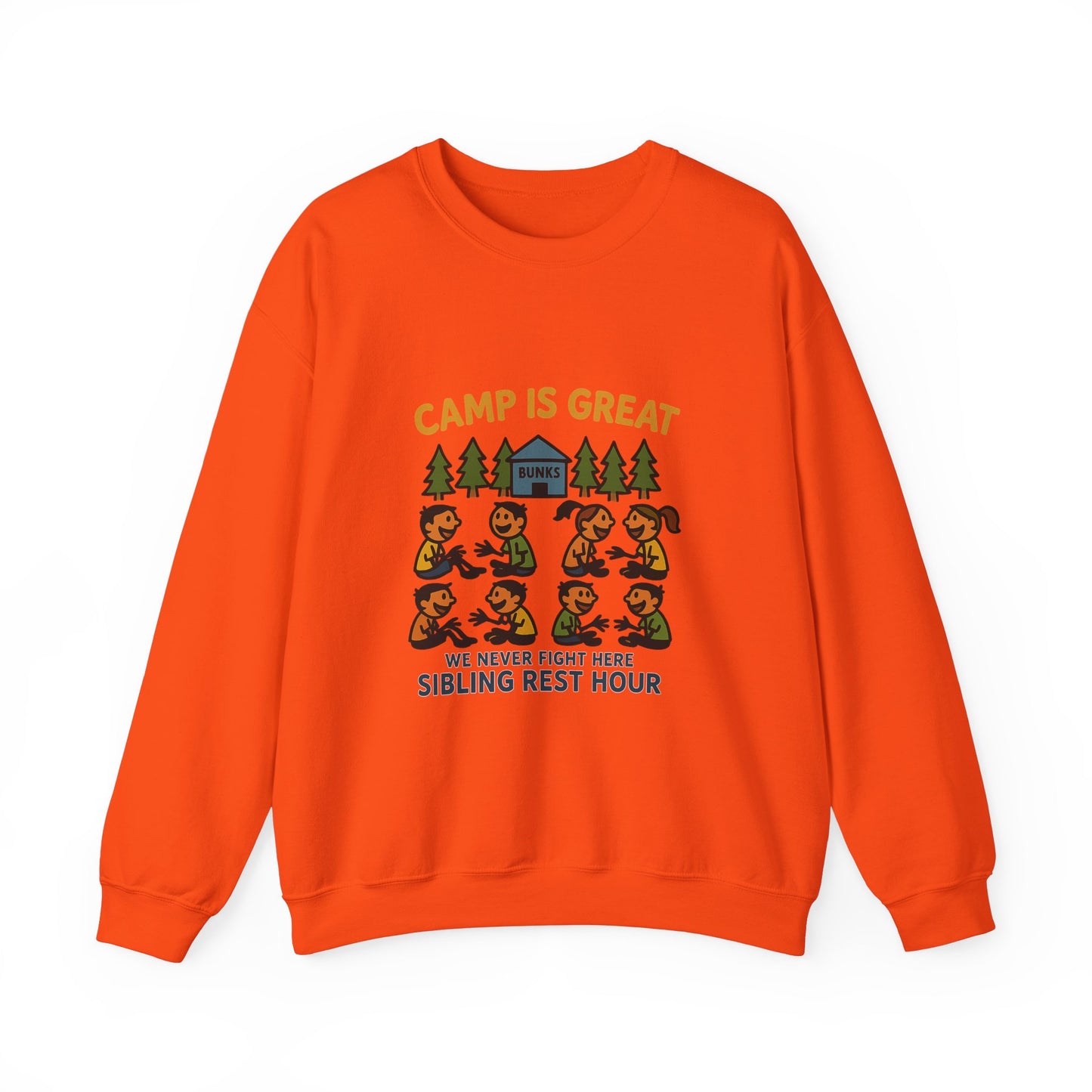 Unisex Heavy Blend™ Crewneck Sweatshirt Sibling Rest Hour