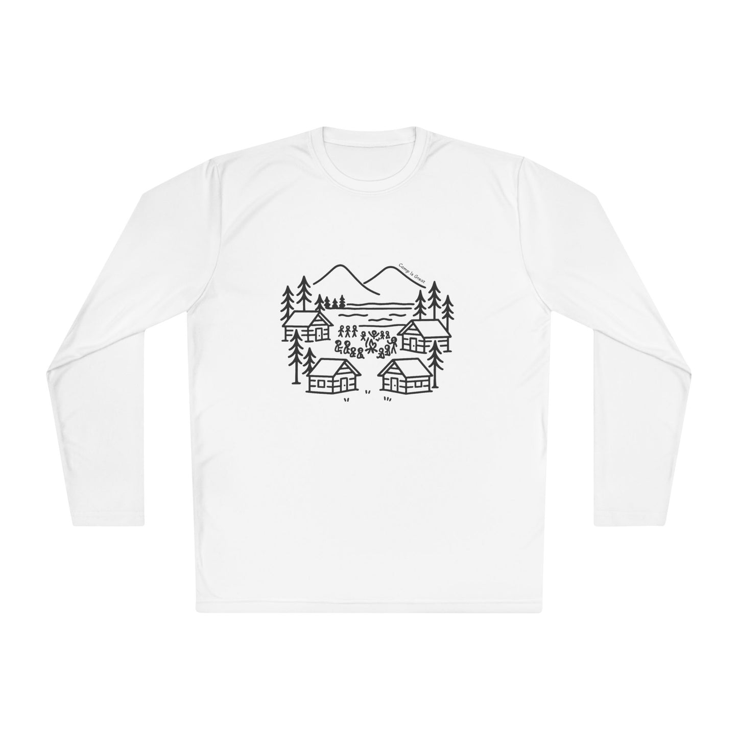 Unisex Lightweight Long Sleeve Tee Landscape
