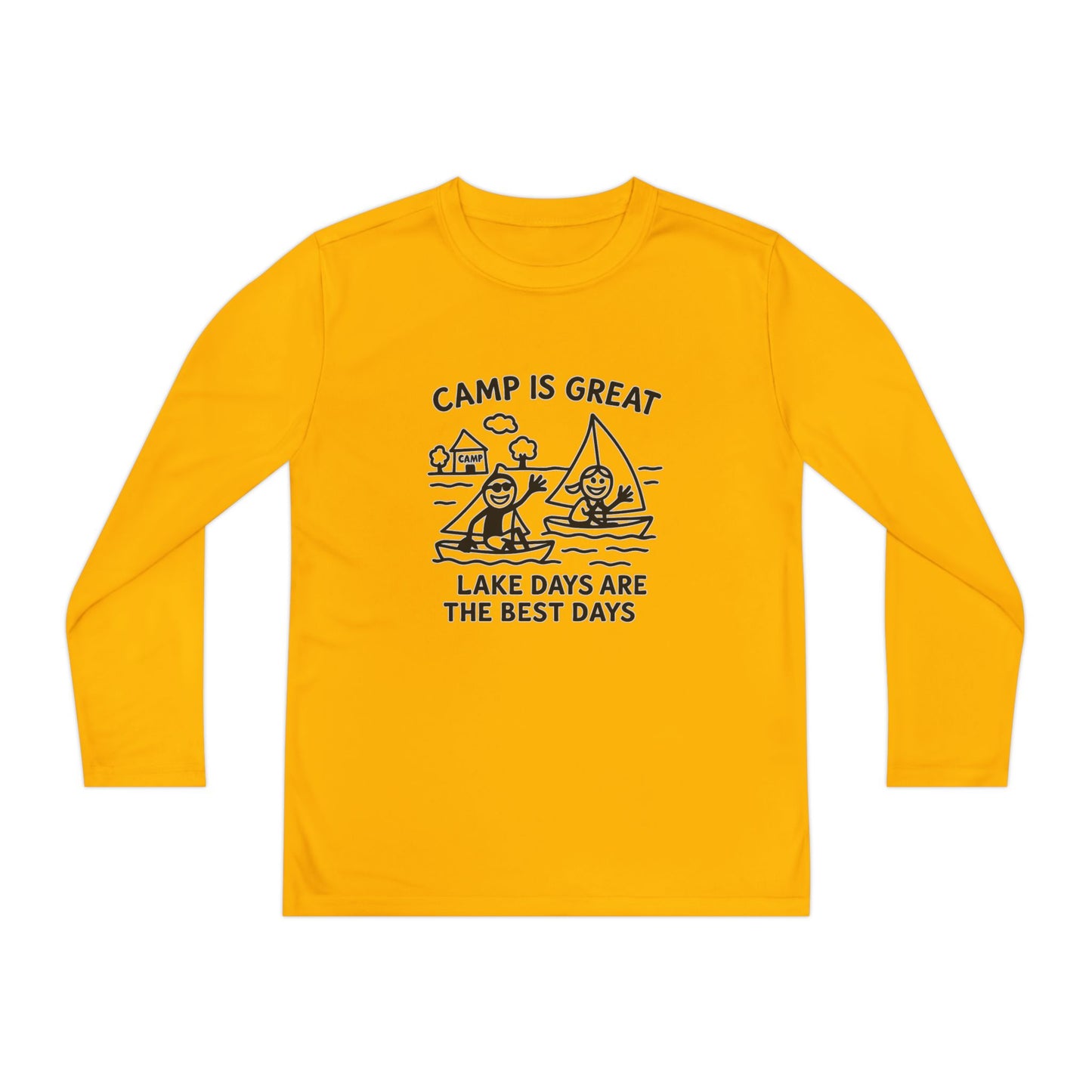 Youth Long Sleeve Competitor Tee Lake Days