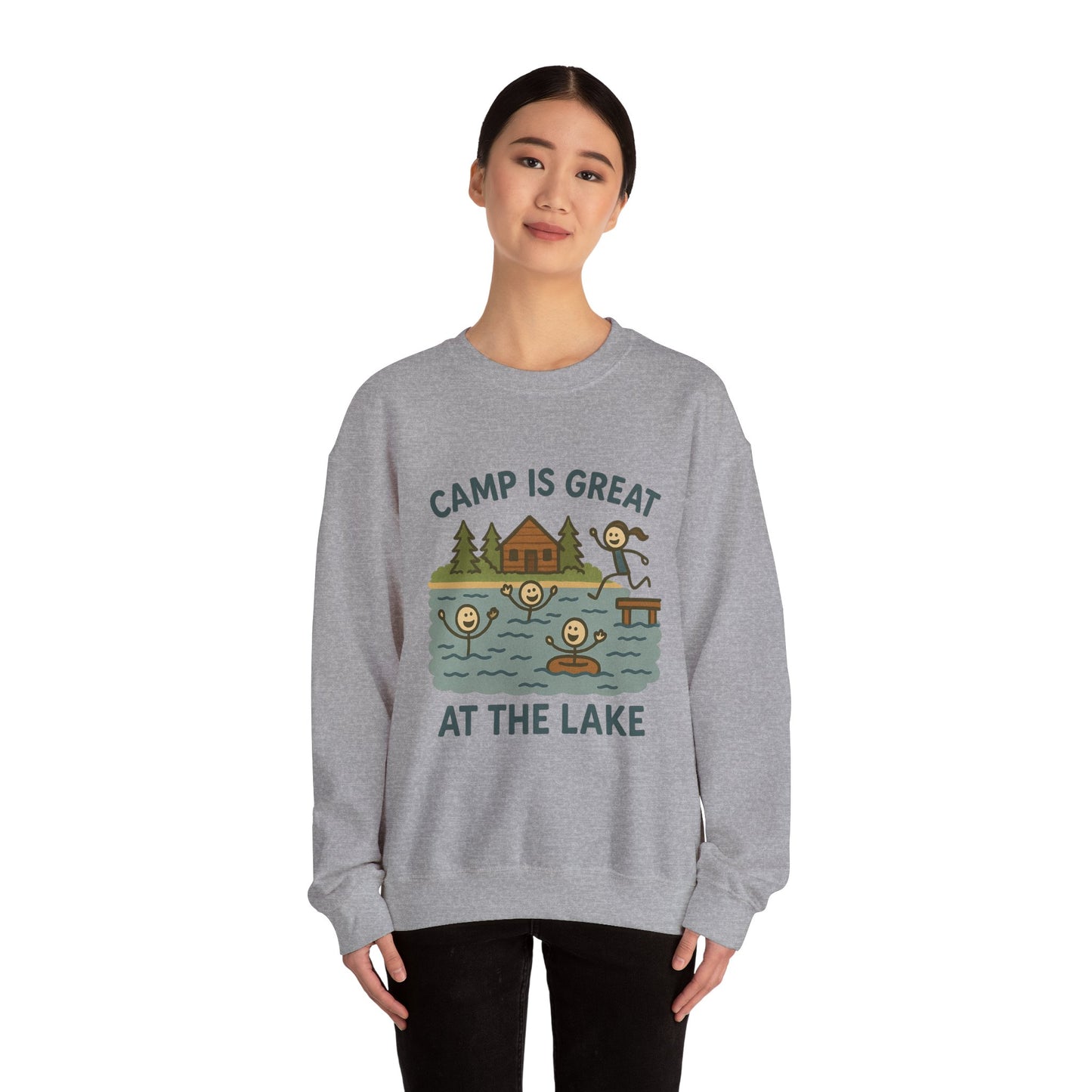 Unisex Heavy Blend™ Crewneck Sweatshirt Lake