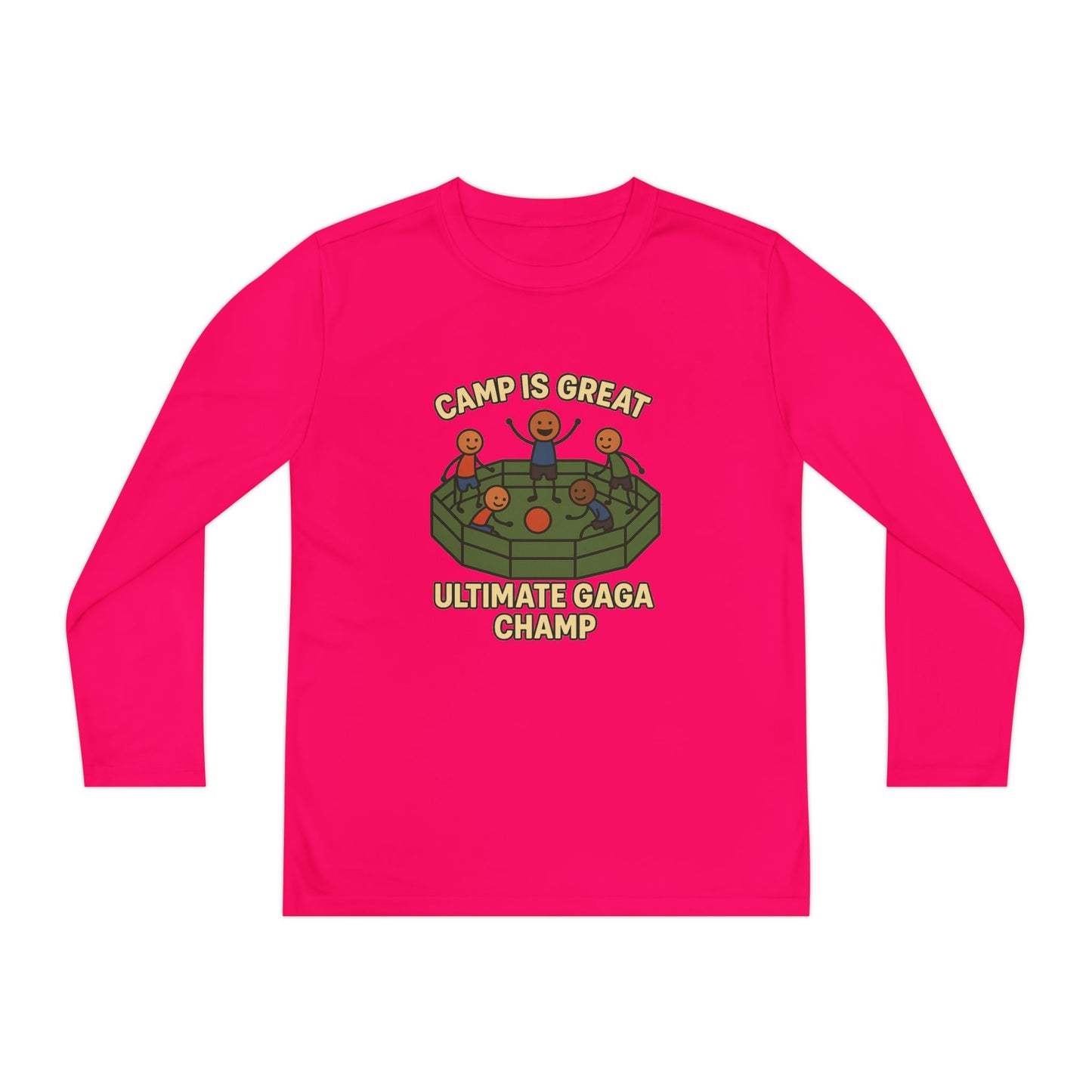 Youth Long Sleeve Competitor Tee GA Champ