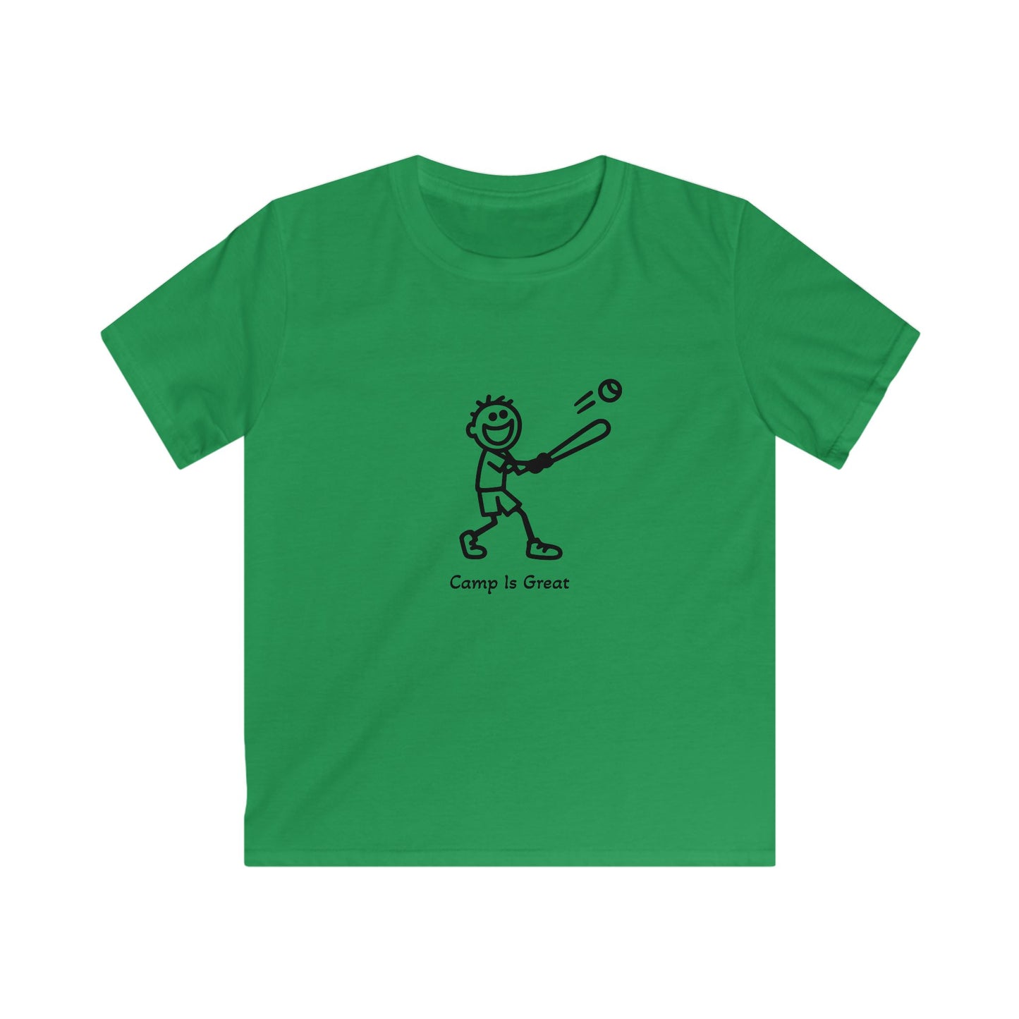 Kids Softstyle Tee Baseball