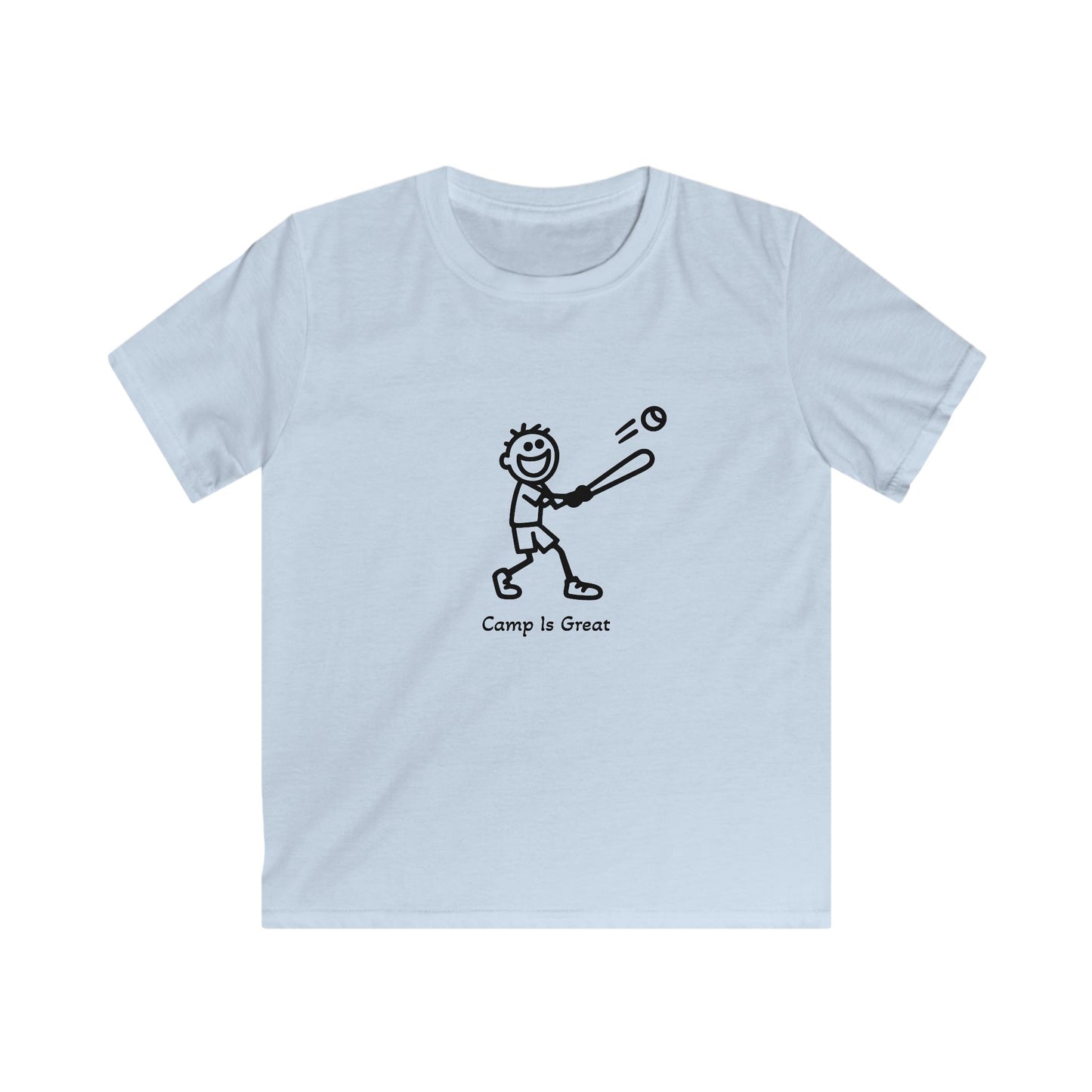 Kids Softstyle Tee Baseball