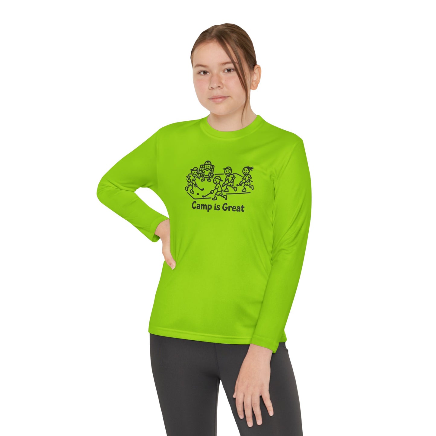 Youth Long Sleeve Competitor Tee Hockey