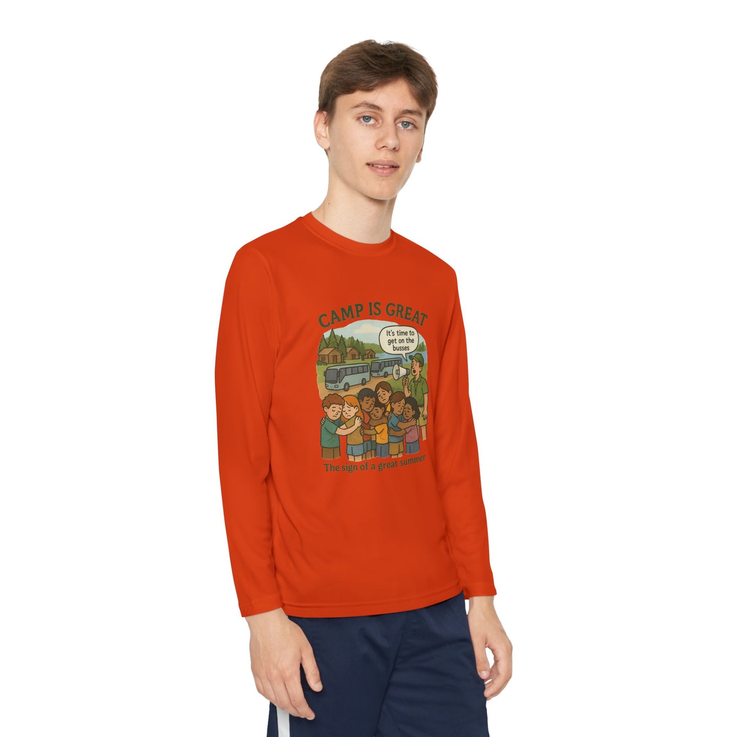 Youth Long Sleeve Competitor Tee Closing Day