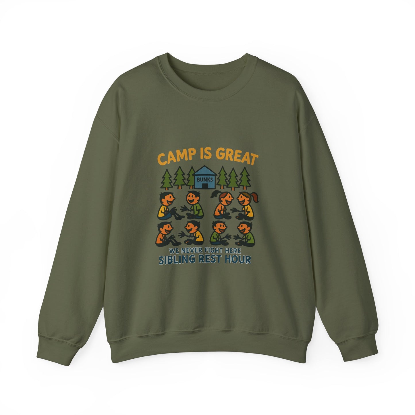 Unisex Heavy Blend™ Crewneck Sweatshirt Sibling Rest Hour
