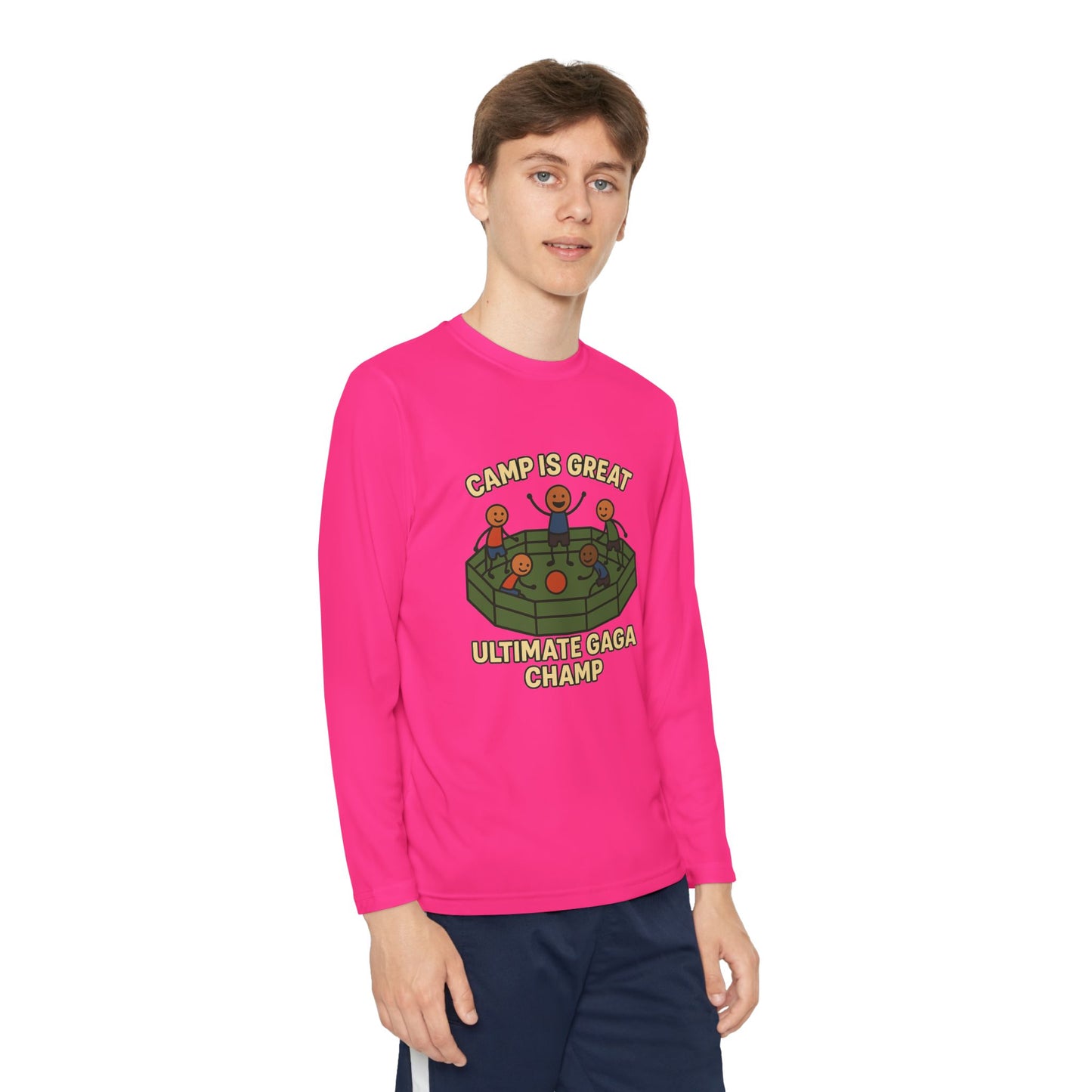 Youth Long Sleeve Competitor Tee GA Champ