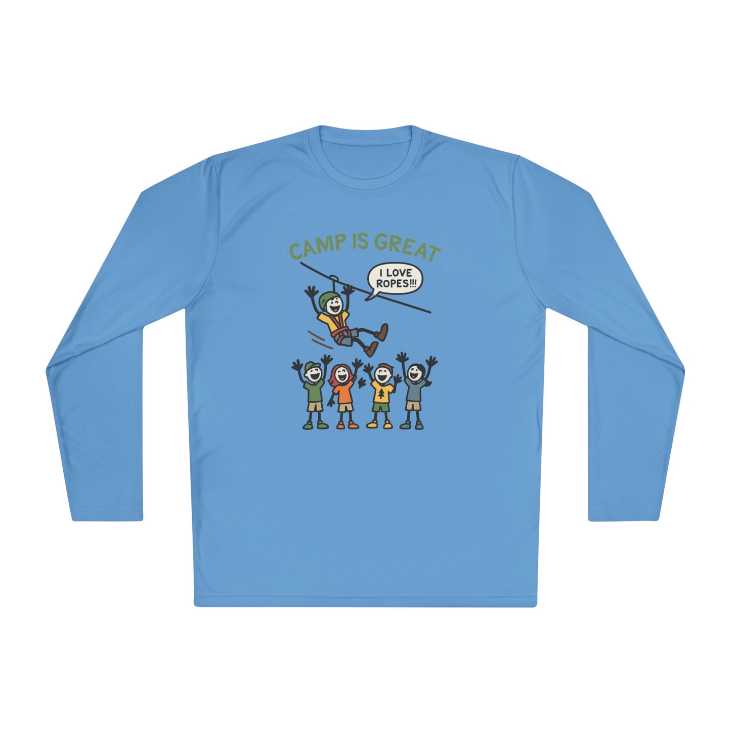 Unisex Lightweight Long Sleeve Tee Ropes