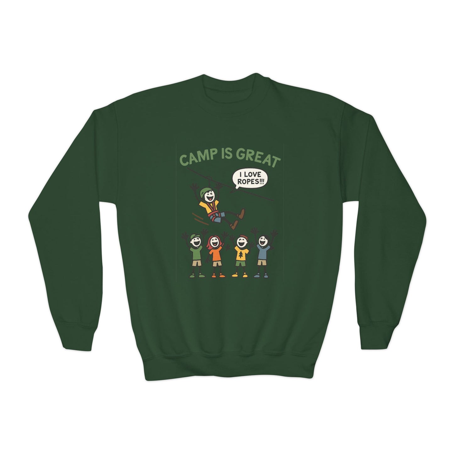 Youth Crewneck Sweatshirt Ropes