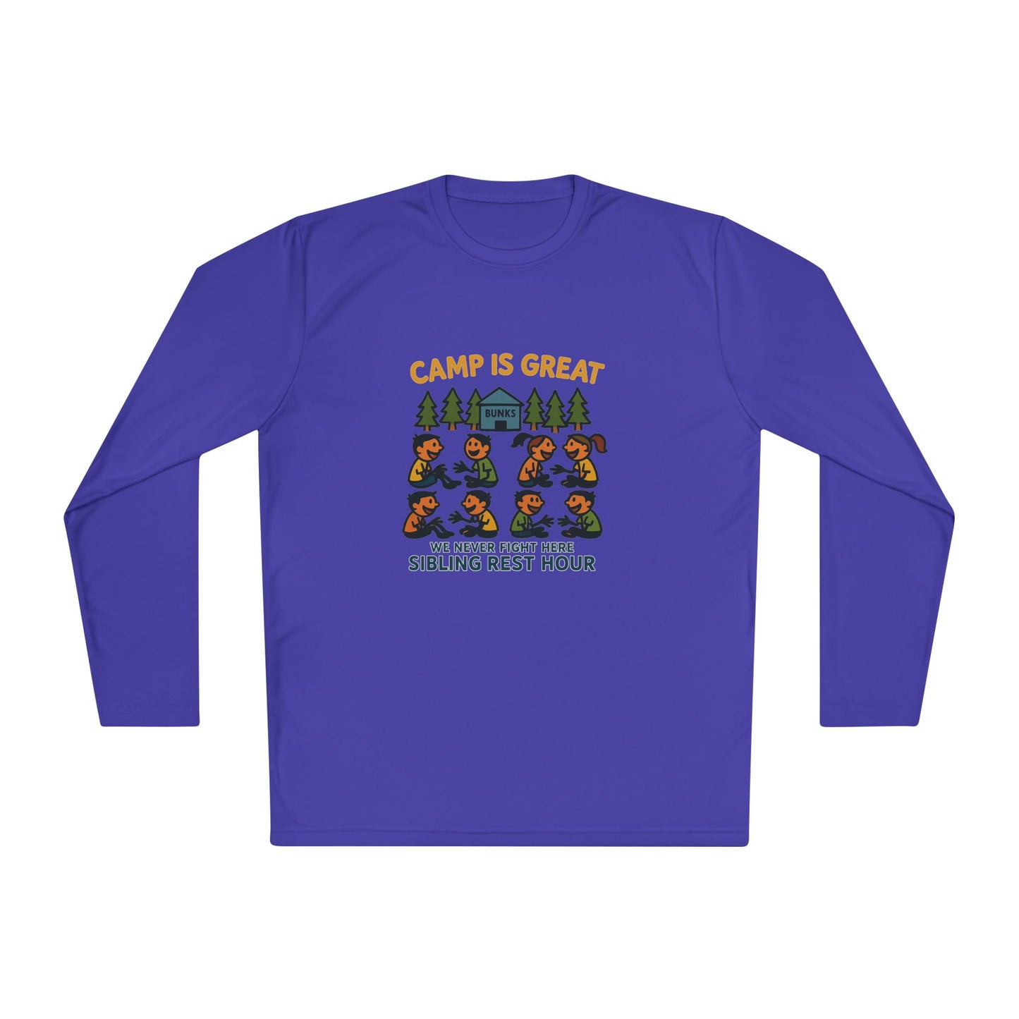 Unisex Lightweight Long Sleeve Tee Sibling Rest Hour