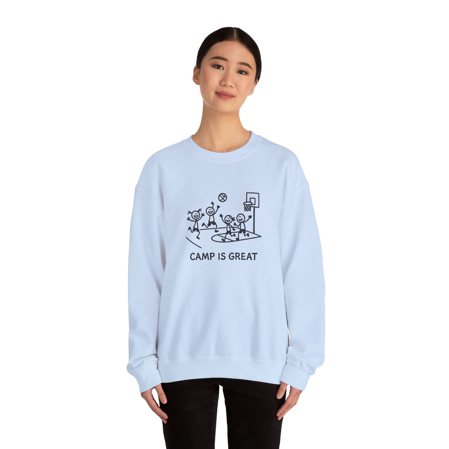 Unisex Heavy Blend™ Crewneck Sweatshirt Basketball