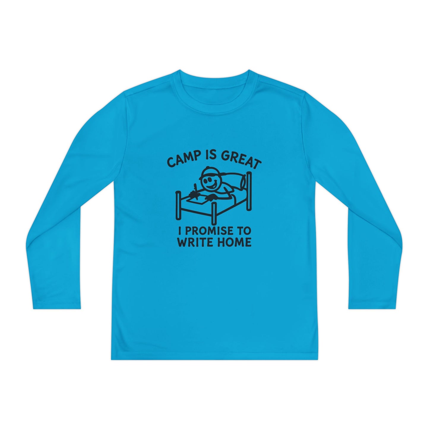 Youth Long Sleeve Competitor Tee Write Home