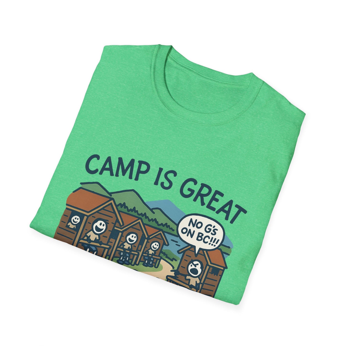 Unisex Softstyle T-Shirt No G's on BC