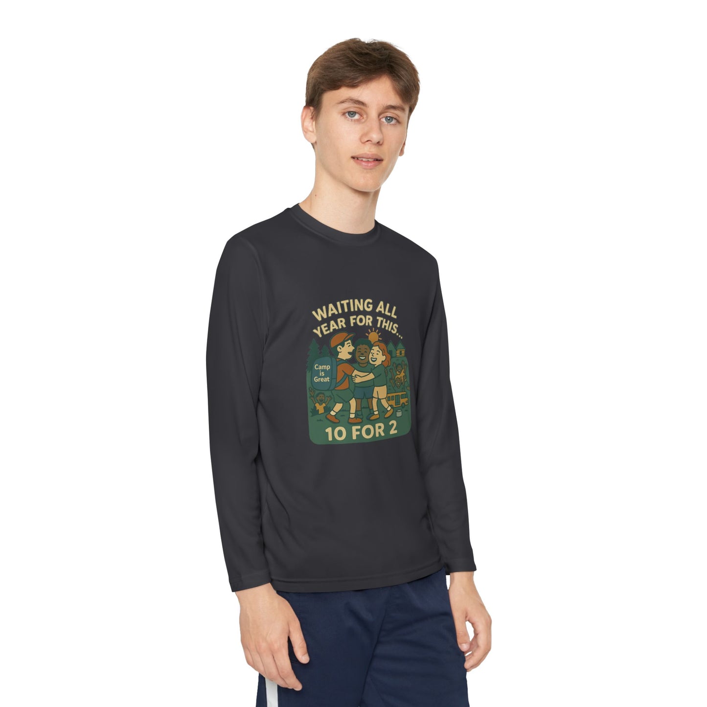 Youth Long Sleeve Competitor Tee Opening Day