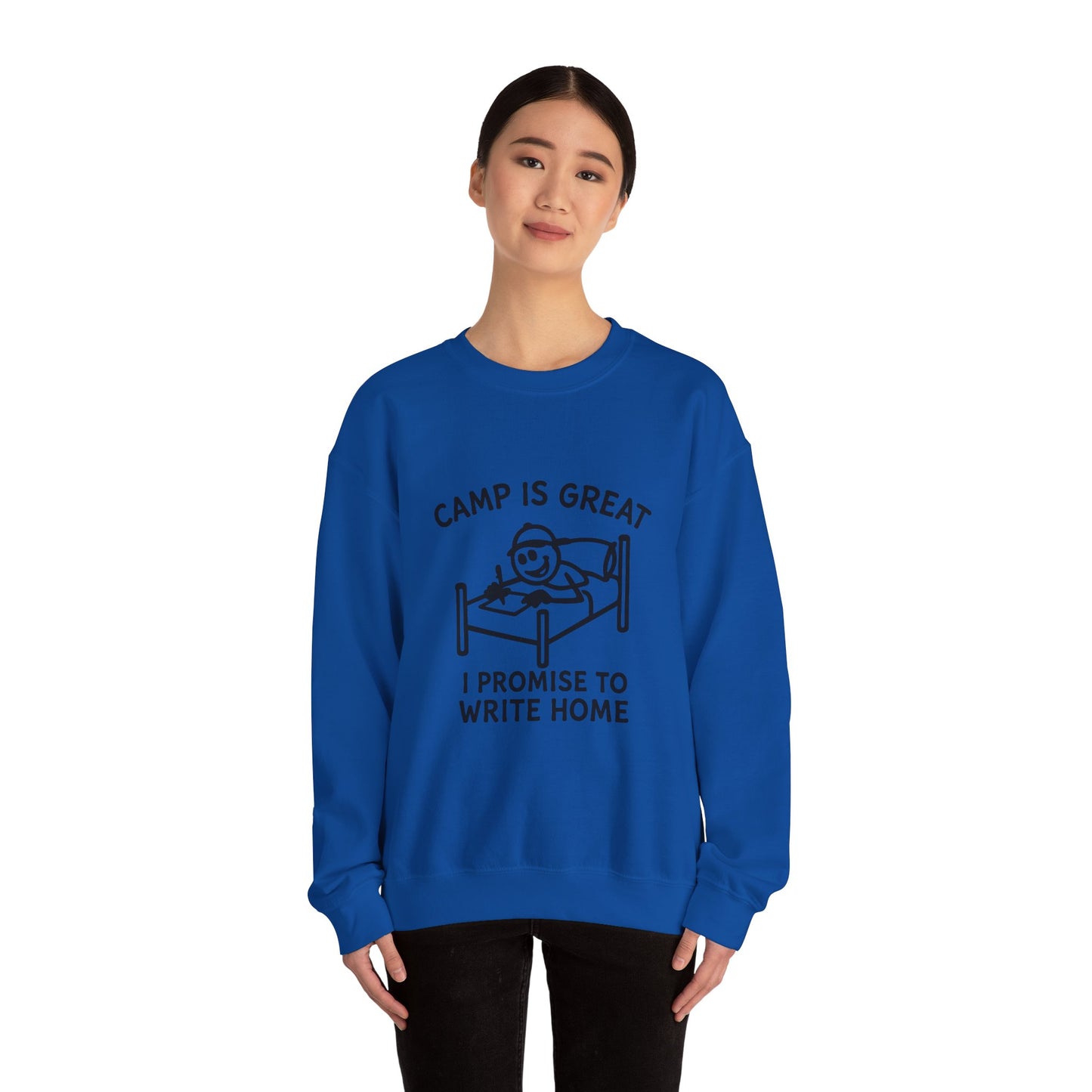 Unisex Heavy Blend™ Crewneck Sweatshirt Write Home