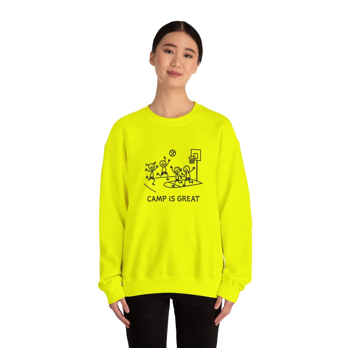 Unisex Heavy Blend™ Crewneck Sweatshirt Basketball