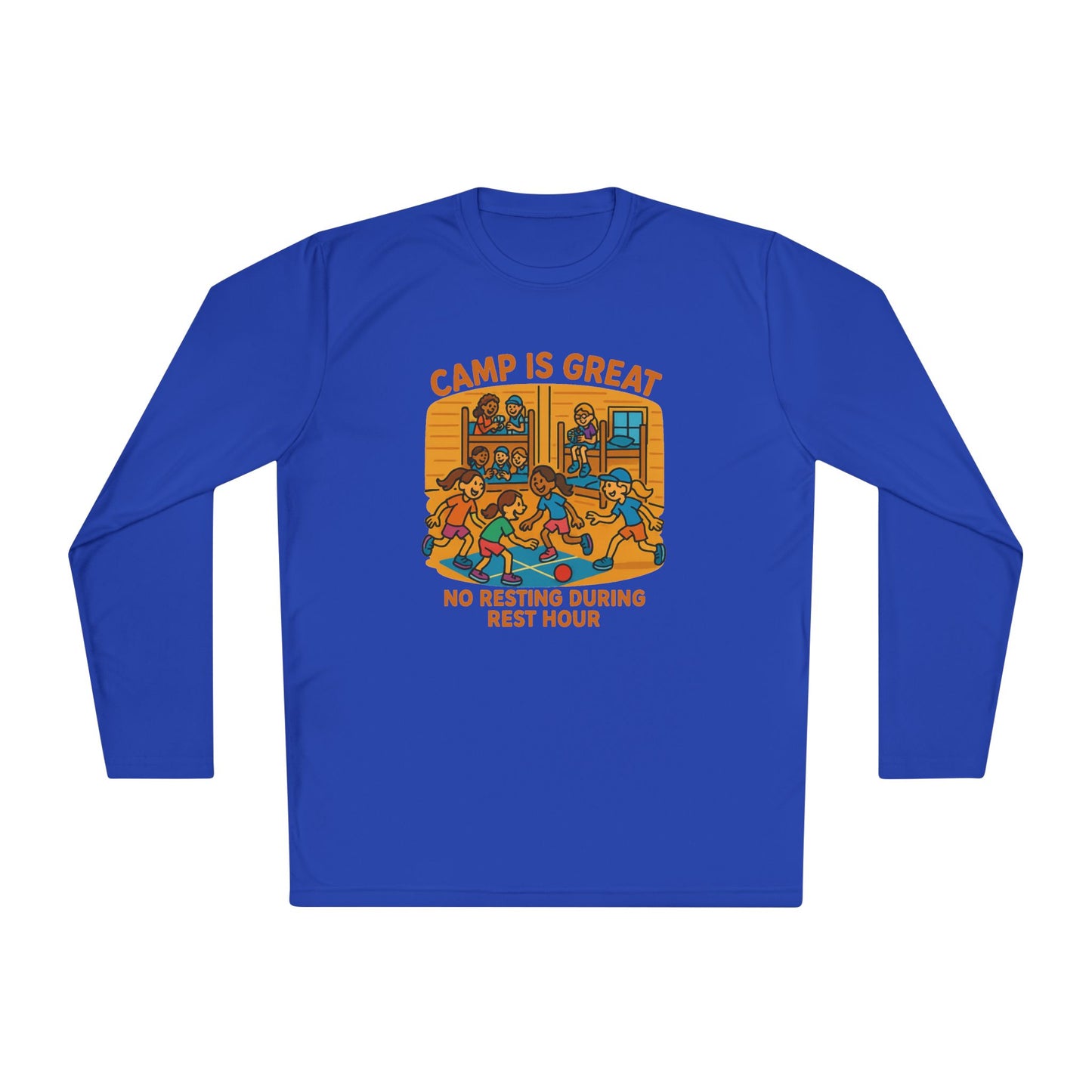 Unisex Lightweight Long Sleeve Tee Rest Hour