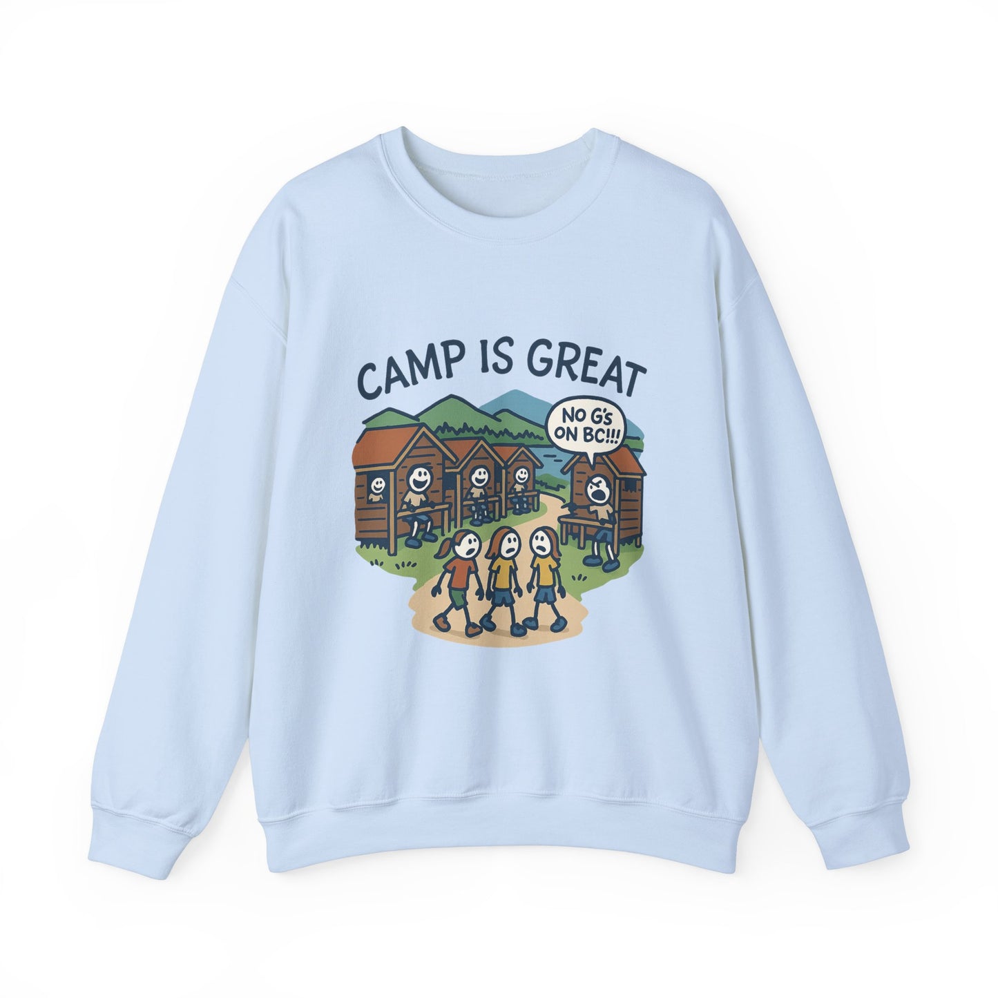 Unisex Heavy Blend™ Crewneck Sweatshirt No G's on BC