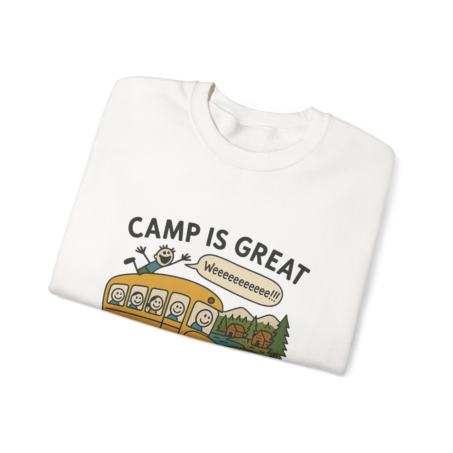 Unisex Heavy Blend™ Crewneck Sweatshirt Bus