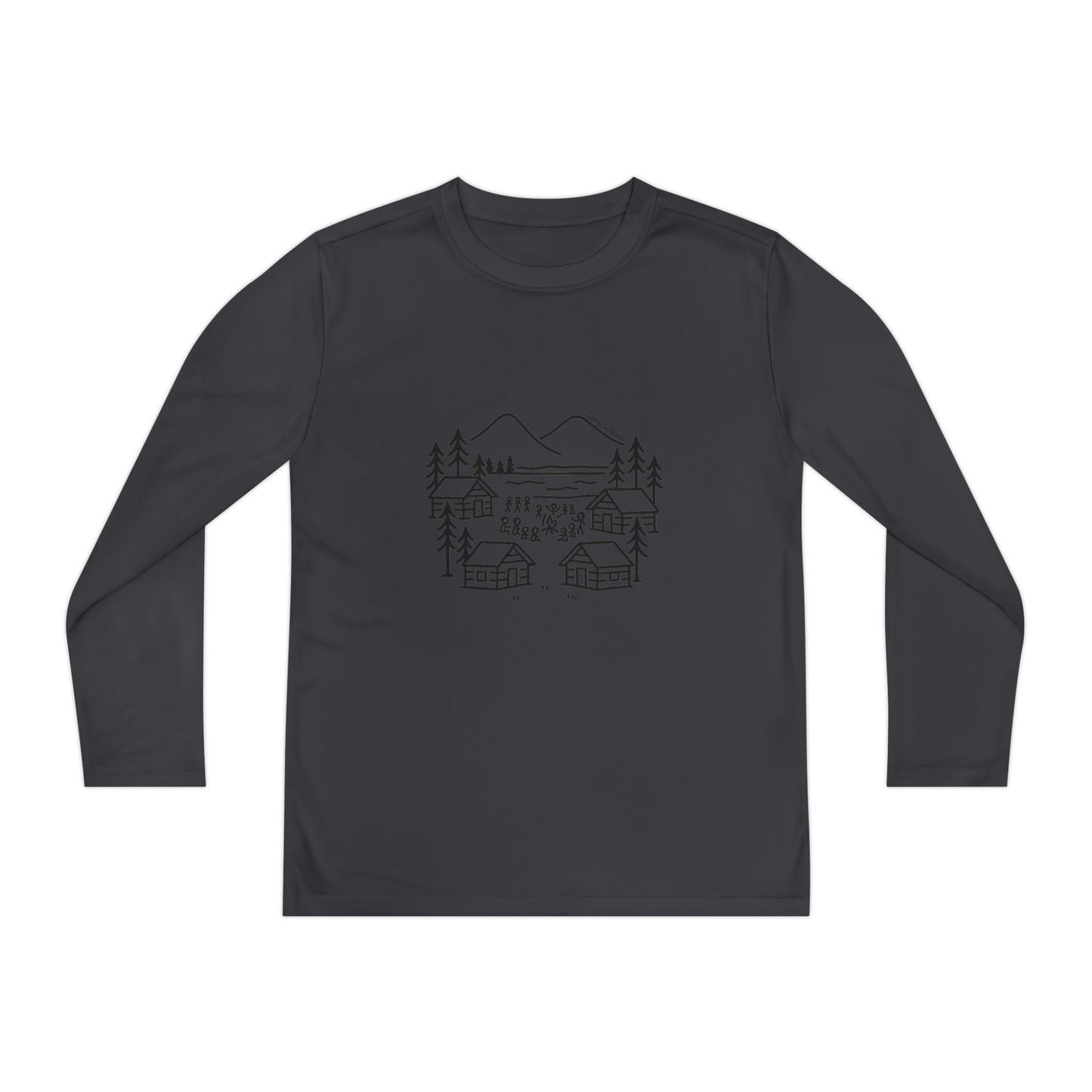 Youth Long Sleeve Competitor Tee Landscape