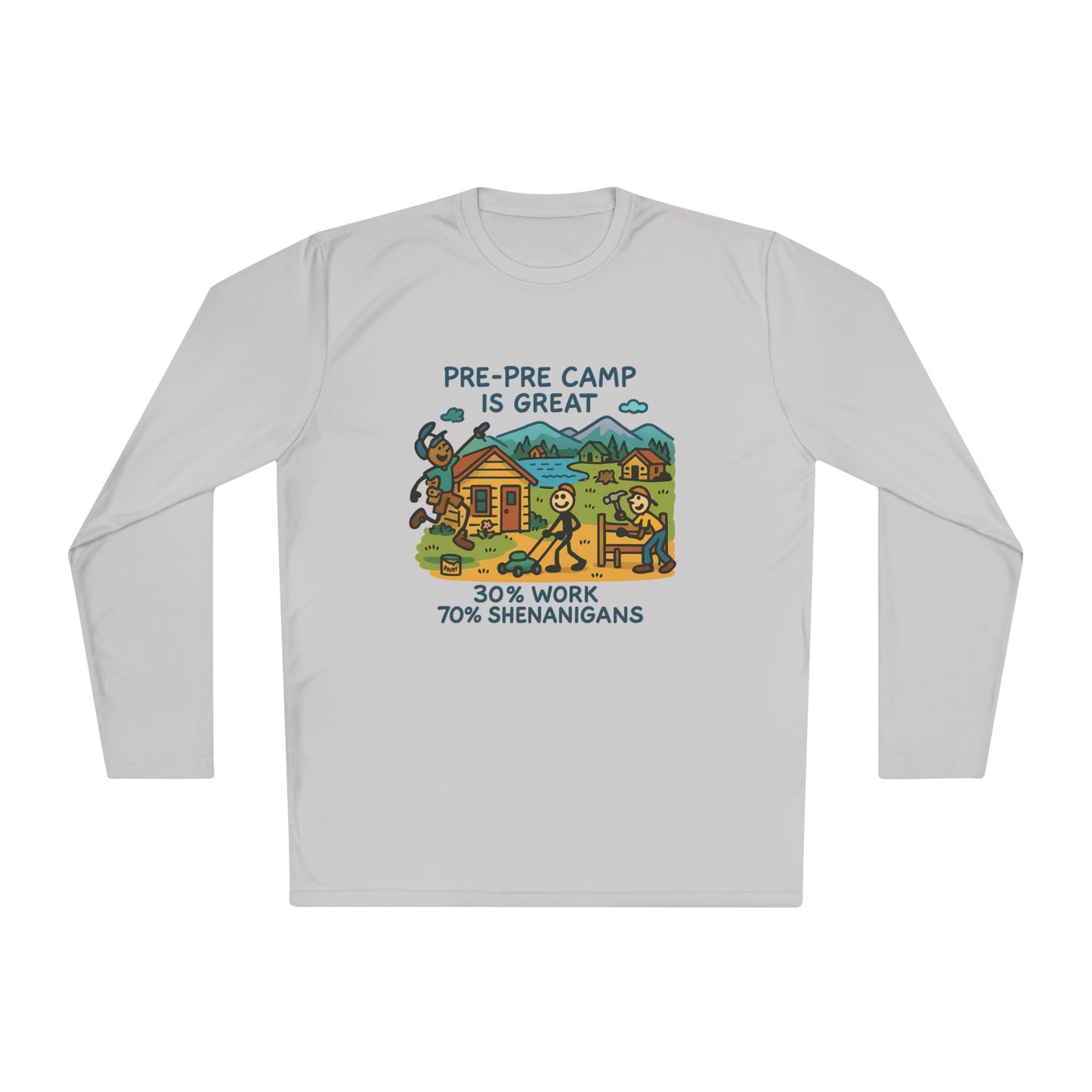 Unisex Lightweight Long Sleeve Tee Pre-Pre-Camp
