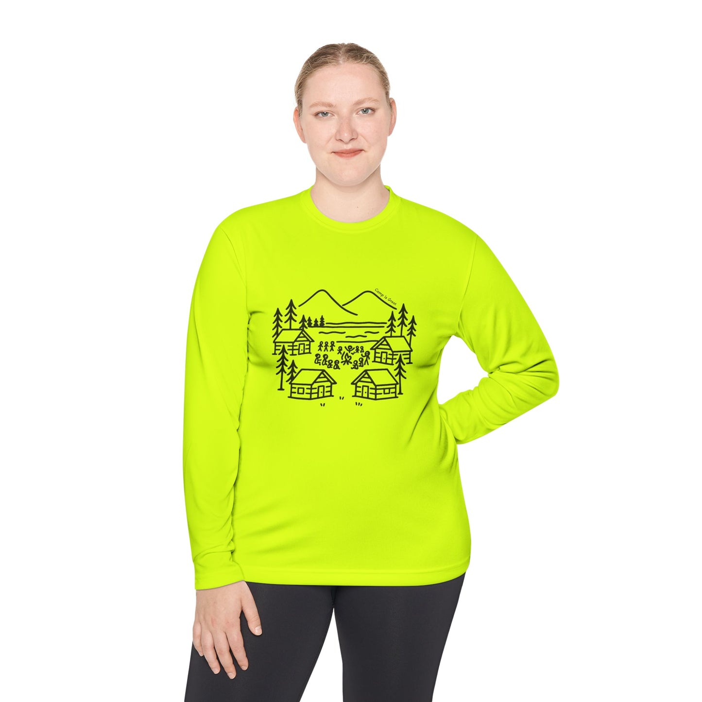 Unisex Lightweight Long Sleeve Tee Landscape