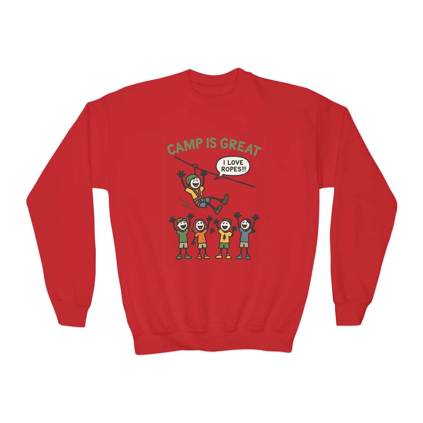 Youth Crewneck Sweatshirt Ropes