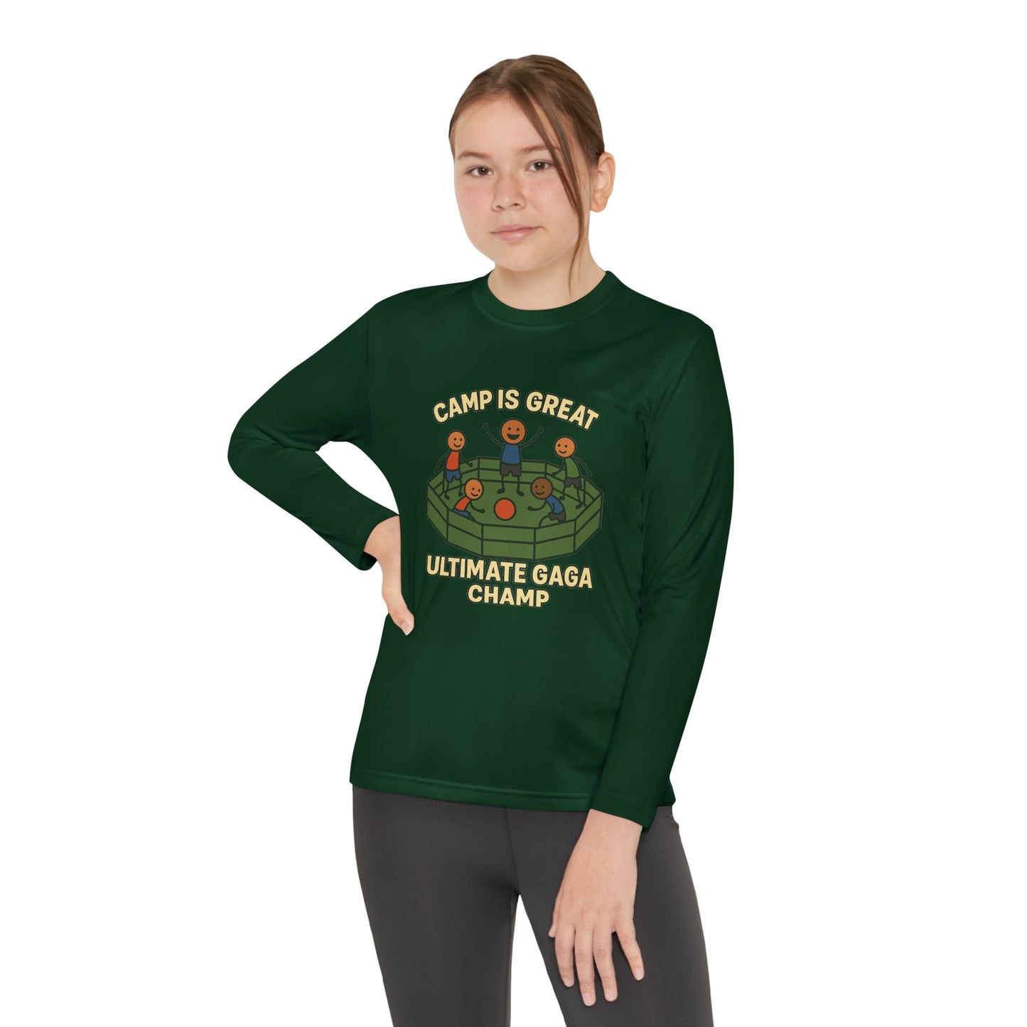 Youth Long Sleeve Competitor Tee GA Champ