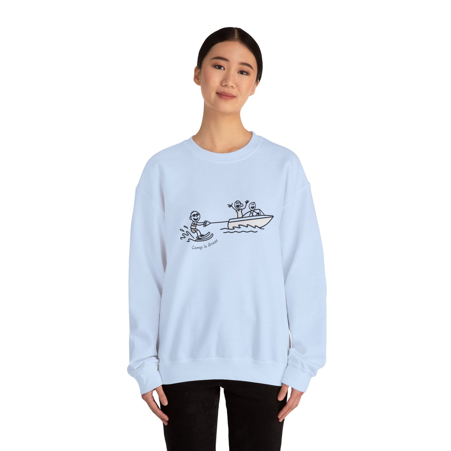 Unisex Heavy Blend™ Crewneck Sweatshirt Waterski