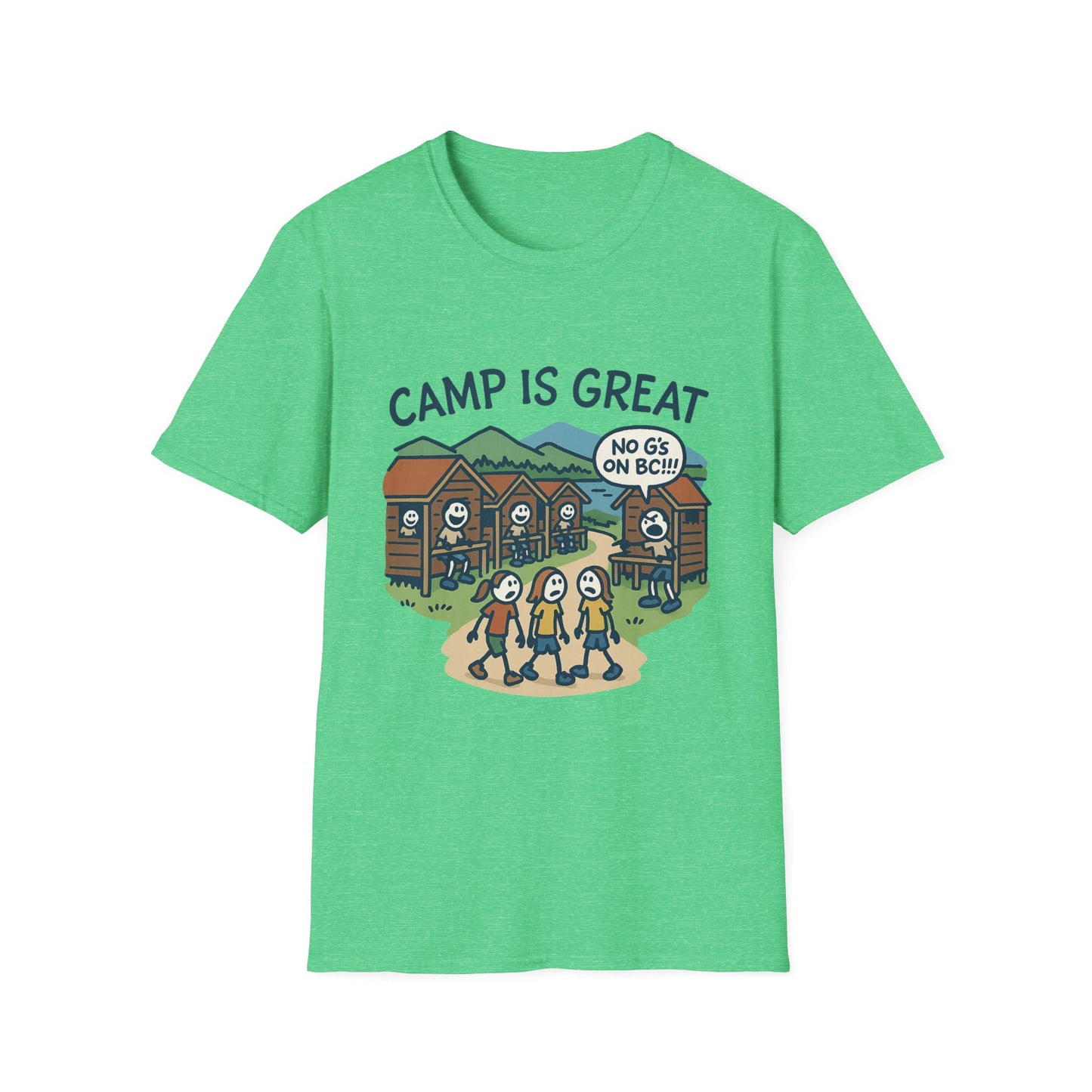 Unisex Softstyle T-Shirt No G's on BC