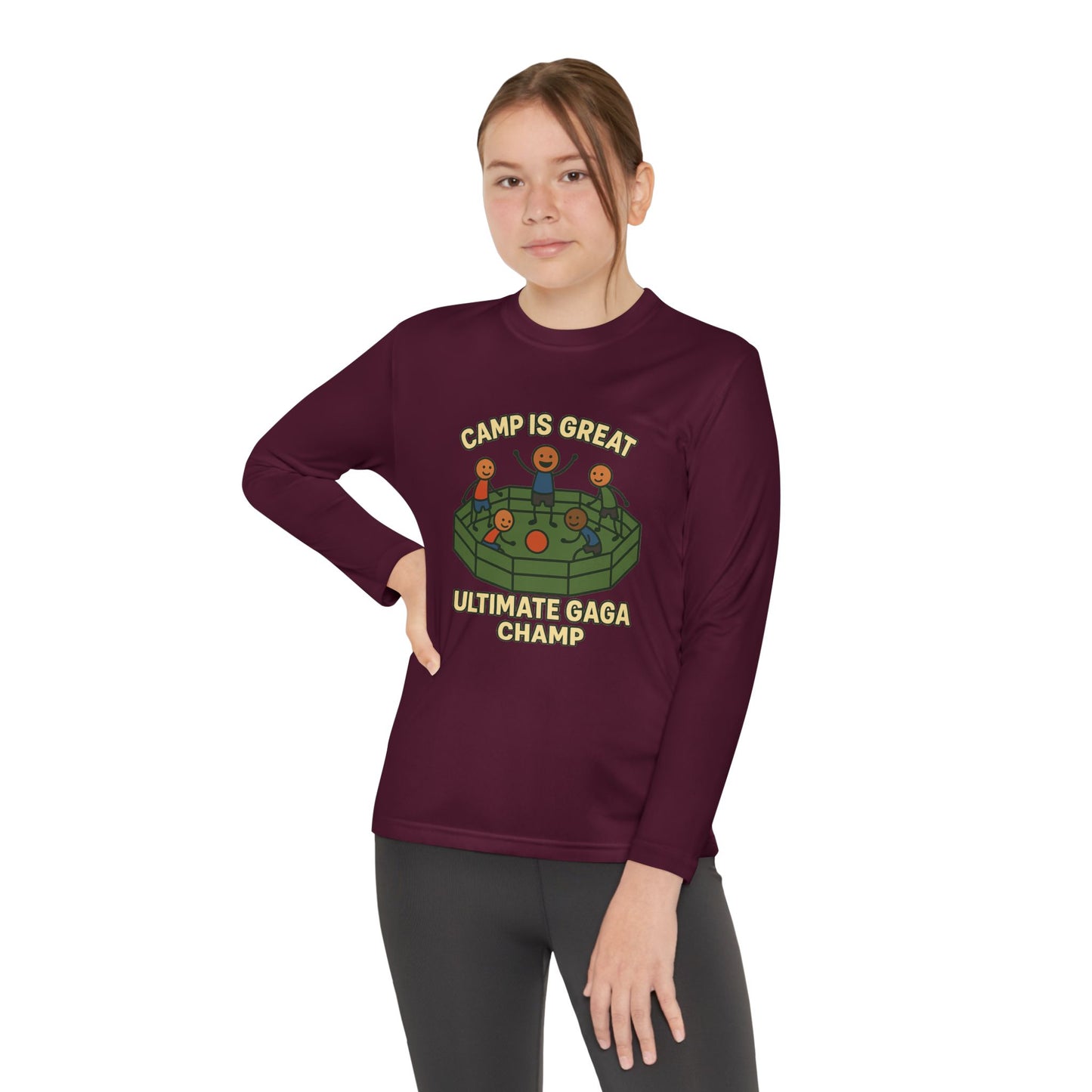 Youth Long Sleeve Competitor Tee GA Champ