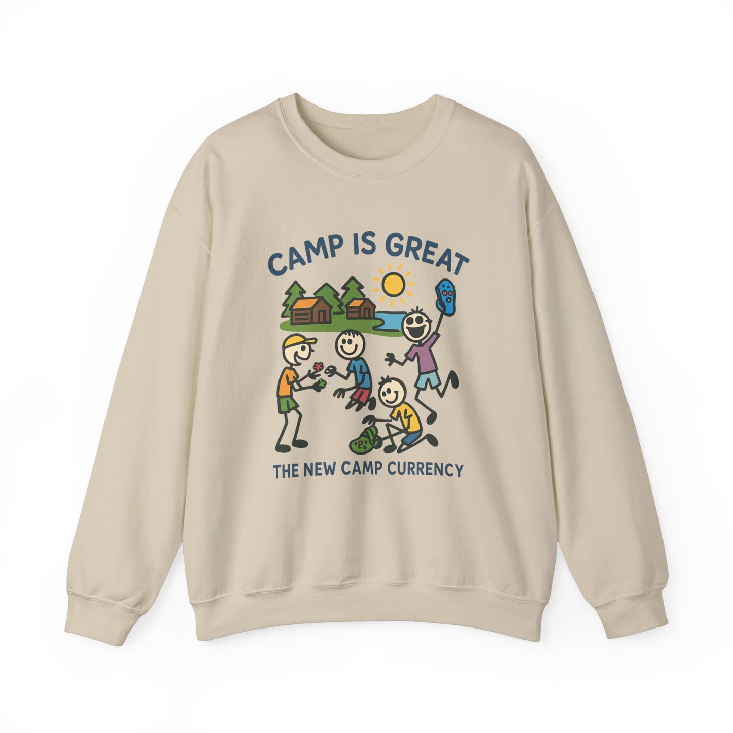 Unisex Heavy Blend™ Crewneck Sweatshirt Shoe Charms