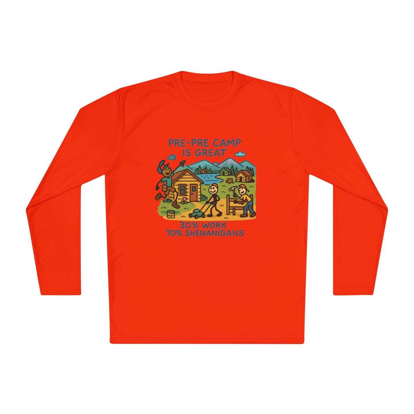 Unisex Lightweight Long Sleeve Tee Pre-Pre-Camp