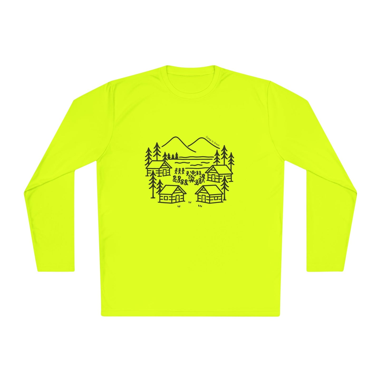 Unisex Lightweight Long Sleeve Tee Landscape