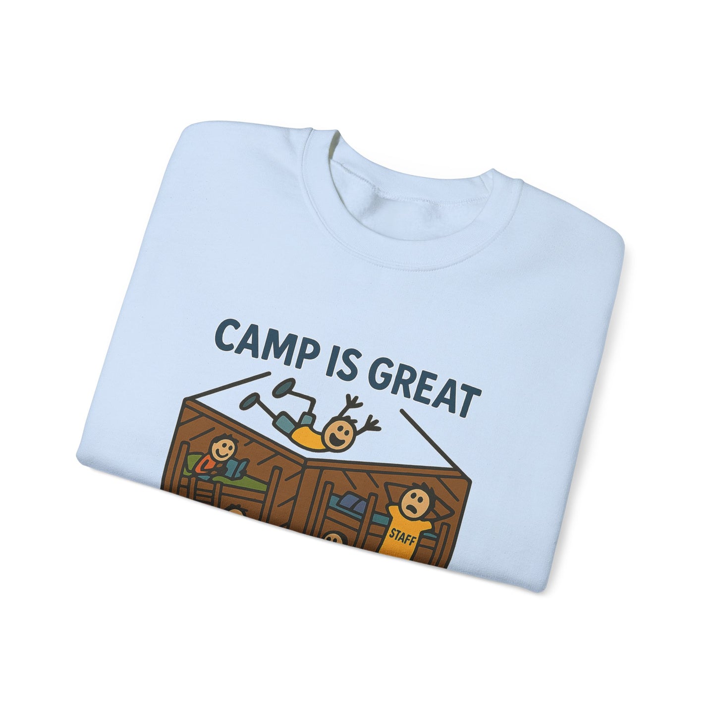 Unisex Heavy Blend™ Crewneck Sweatshirt Typical Day in the Cabin