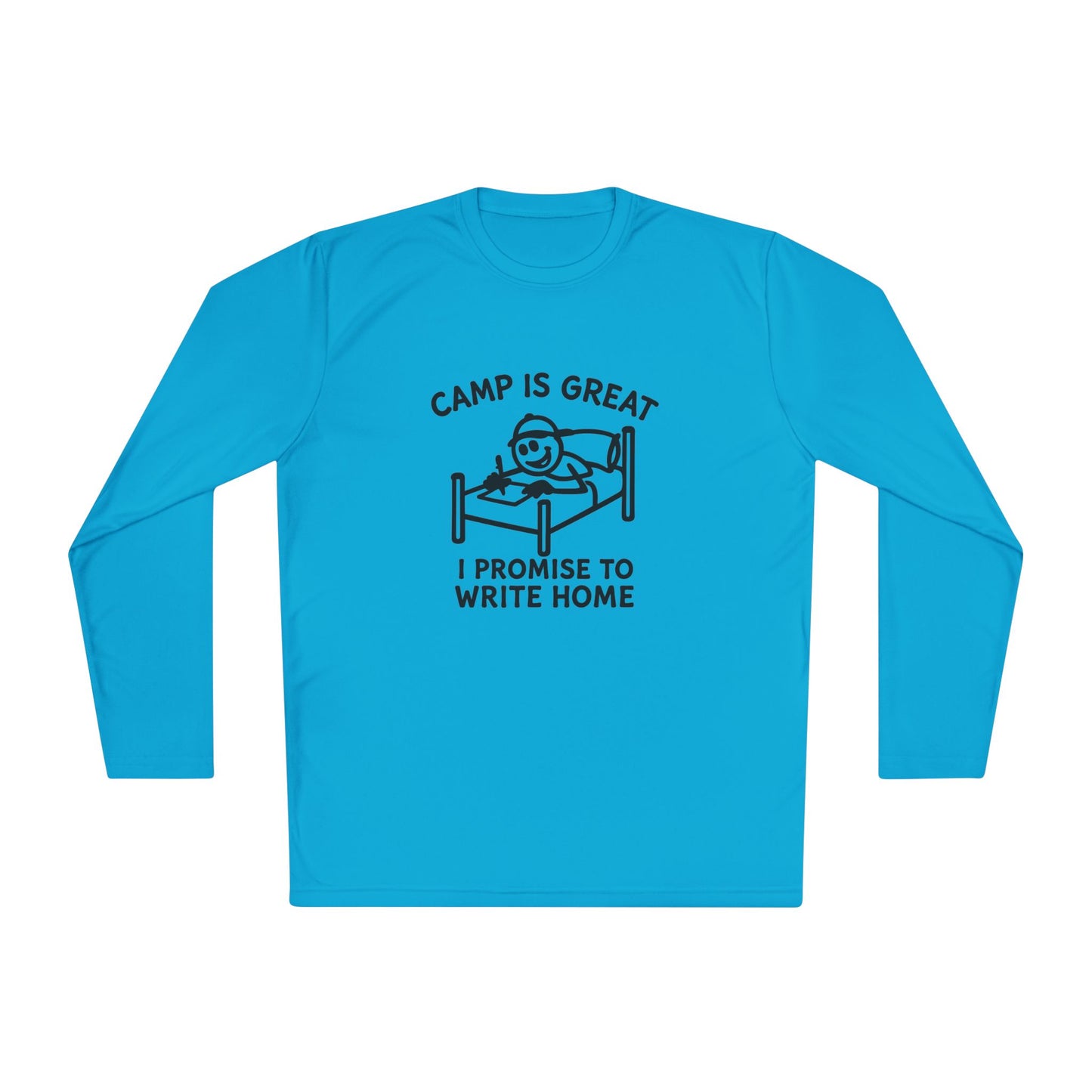 Unisex Lightweight Long Sleeve Tee Write Home
