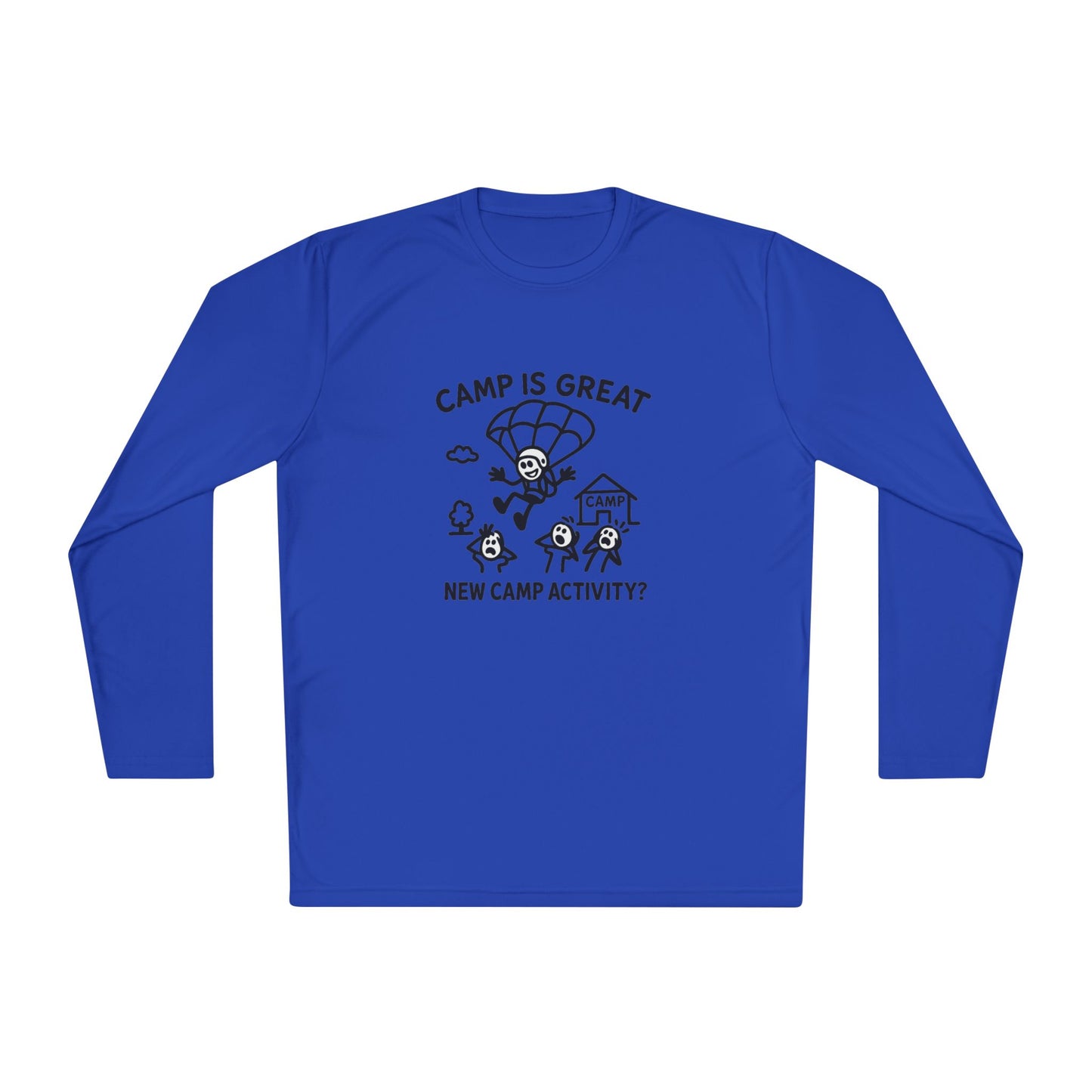 Unisex Lightweight Long Sleeve Tee Skydiving