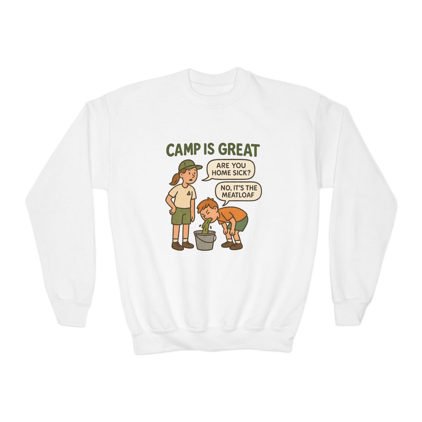 Youth Crewneck Sweatshirt Meatloaf