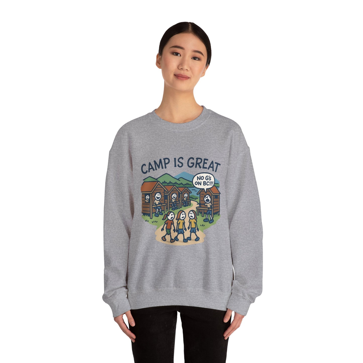 Unisex Heavy Blend™ Crewneck Sweatshirt No G's on BC