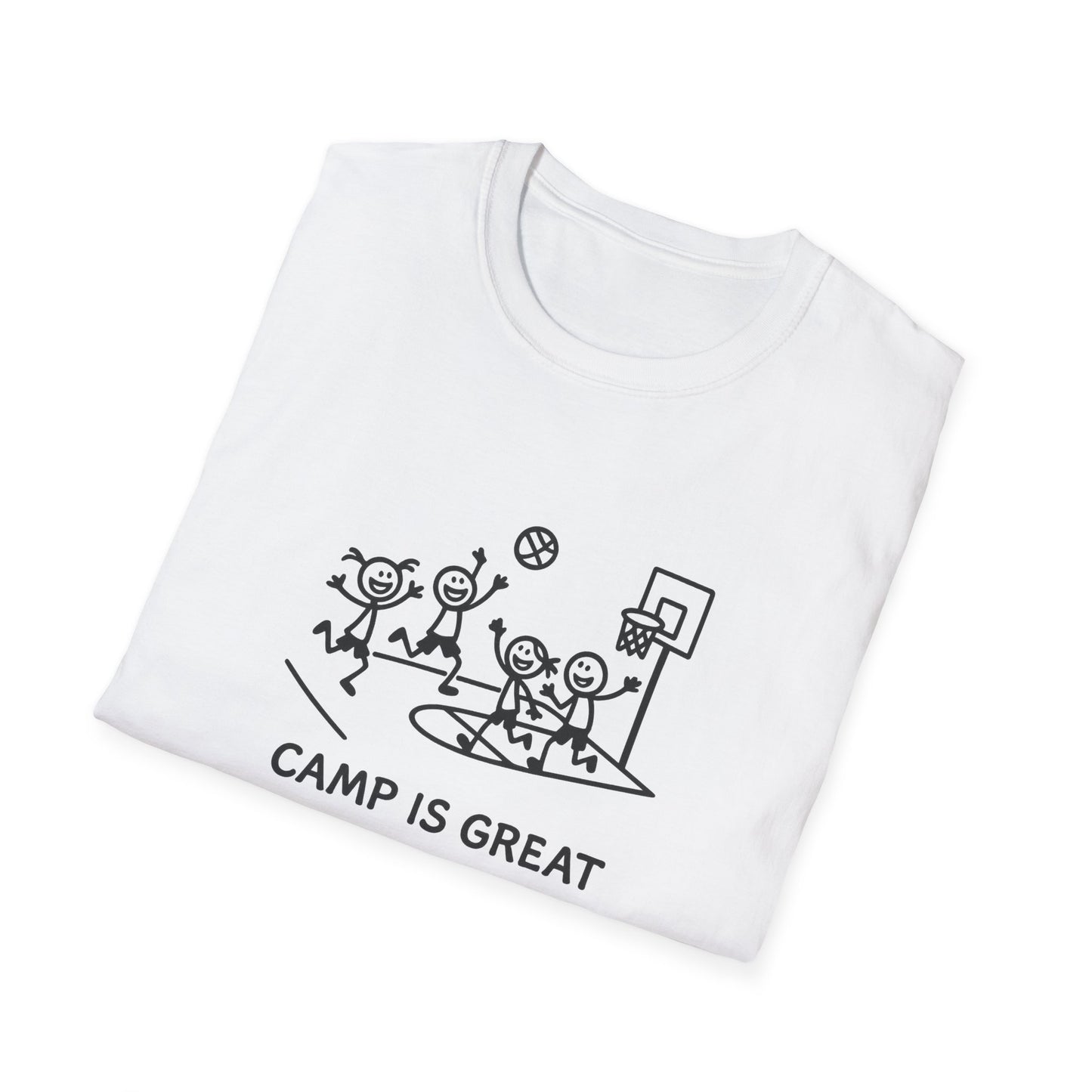 Unisex Softstyle T-Shirt Basketball