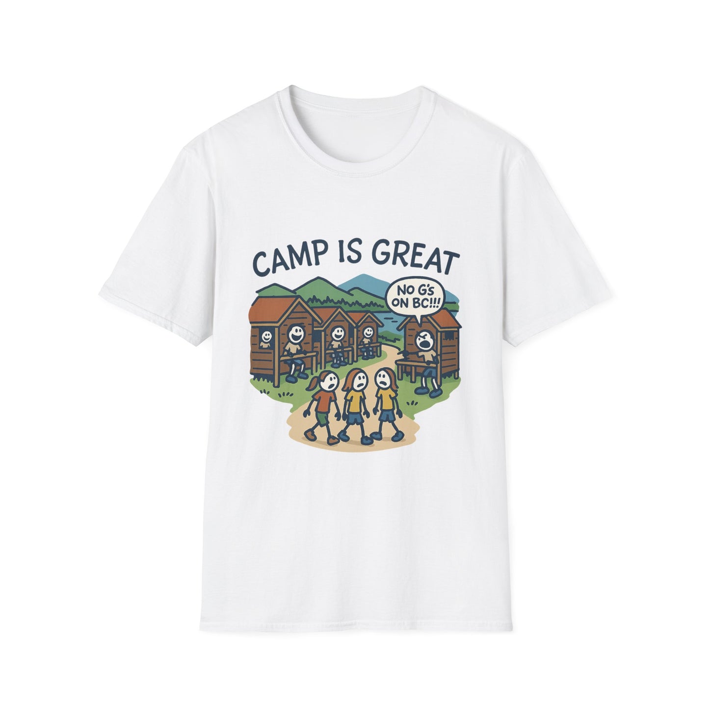 Unisex Softstyle T-Shirt No G's on BC