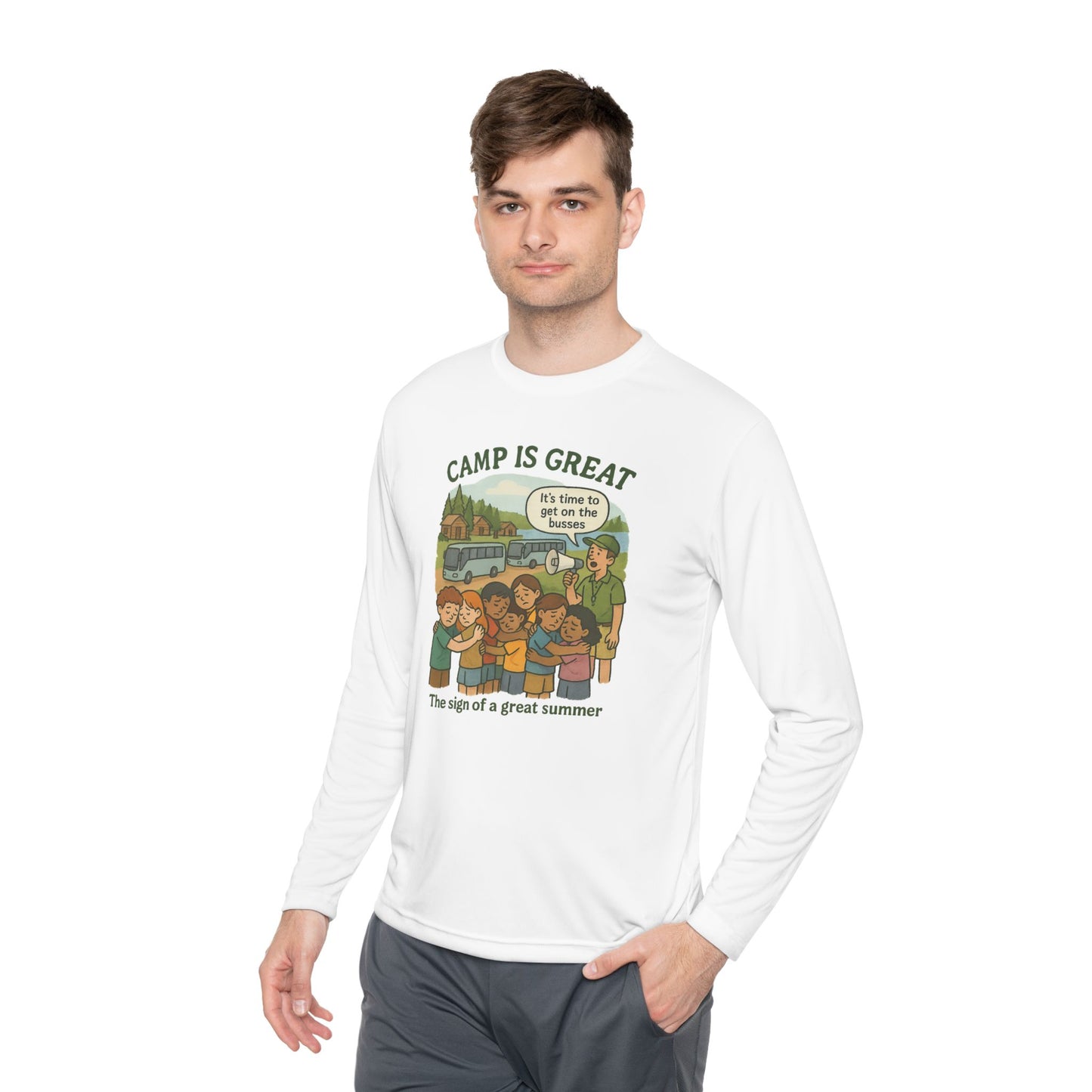 Unisex Lightweight Long Sleeve Tee Closing Day