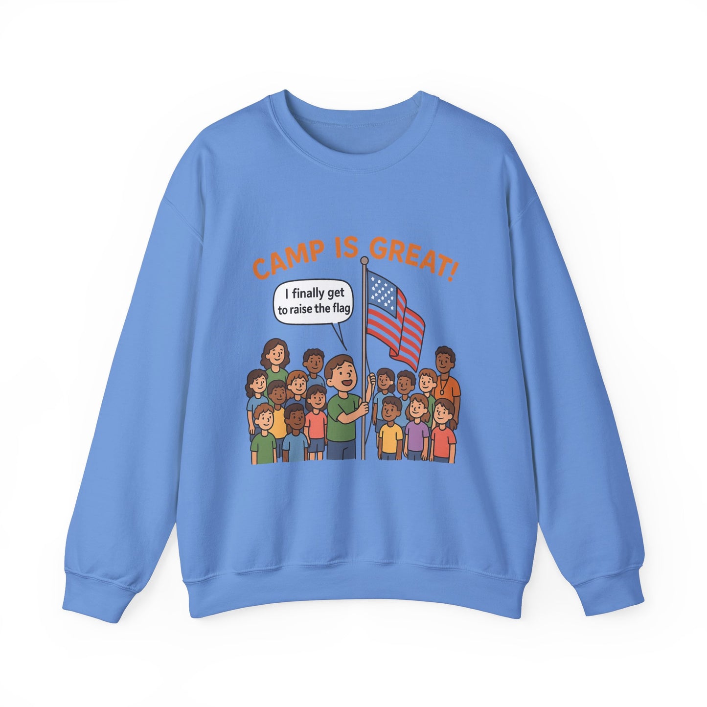 Unisex Heavy Blend™ Crewneck Sweatshirt Flag