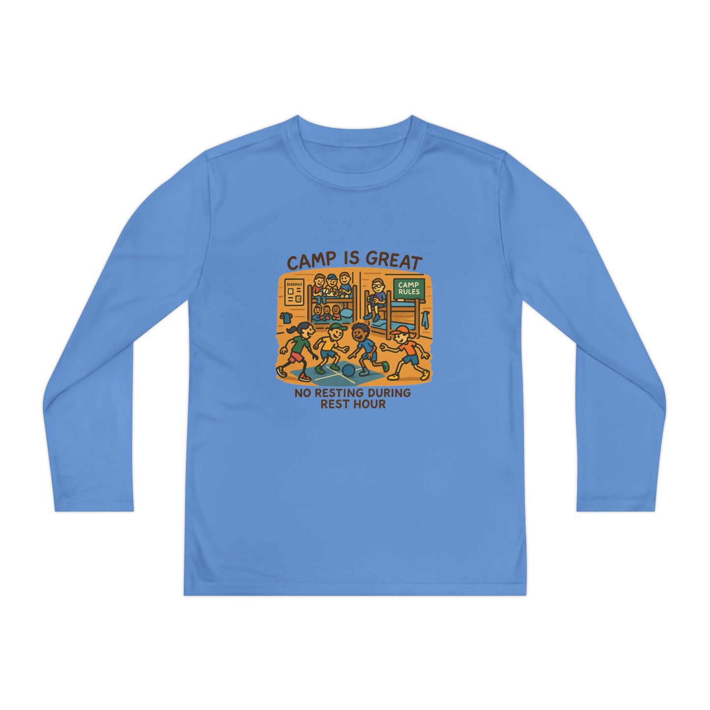 Youth Long Sleeve Competitor Tee Rest Hour