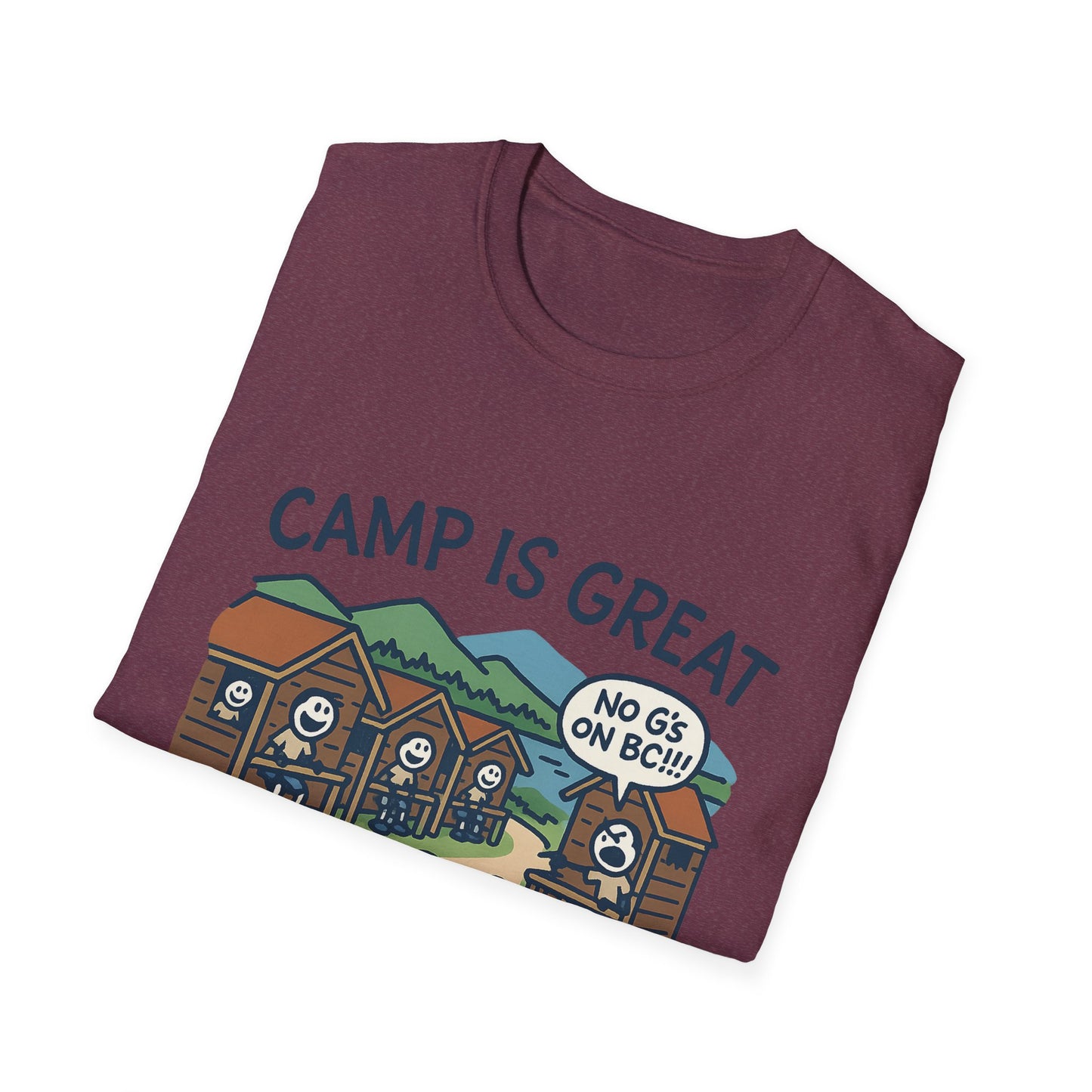 Unisex Softstyle T-Shirt No G's on BC