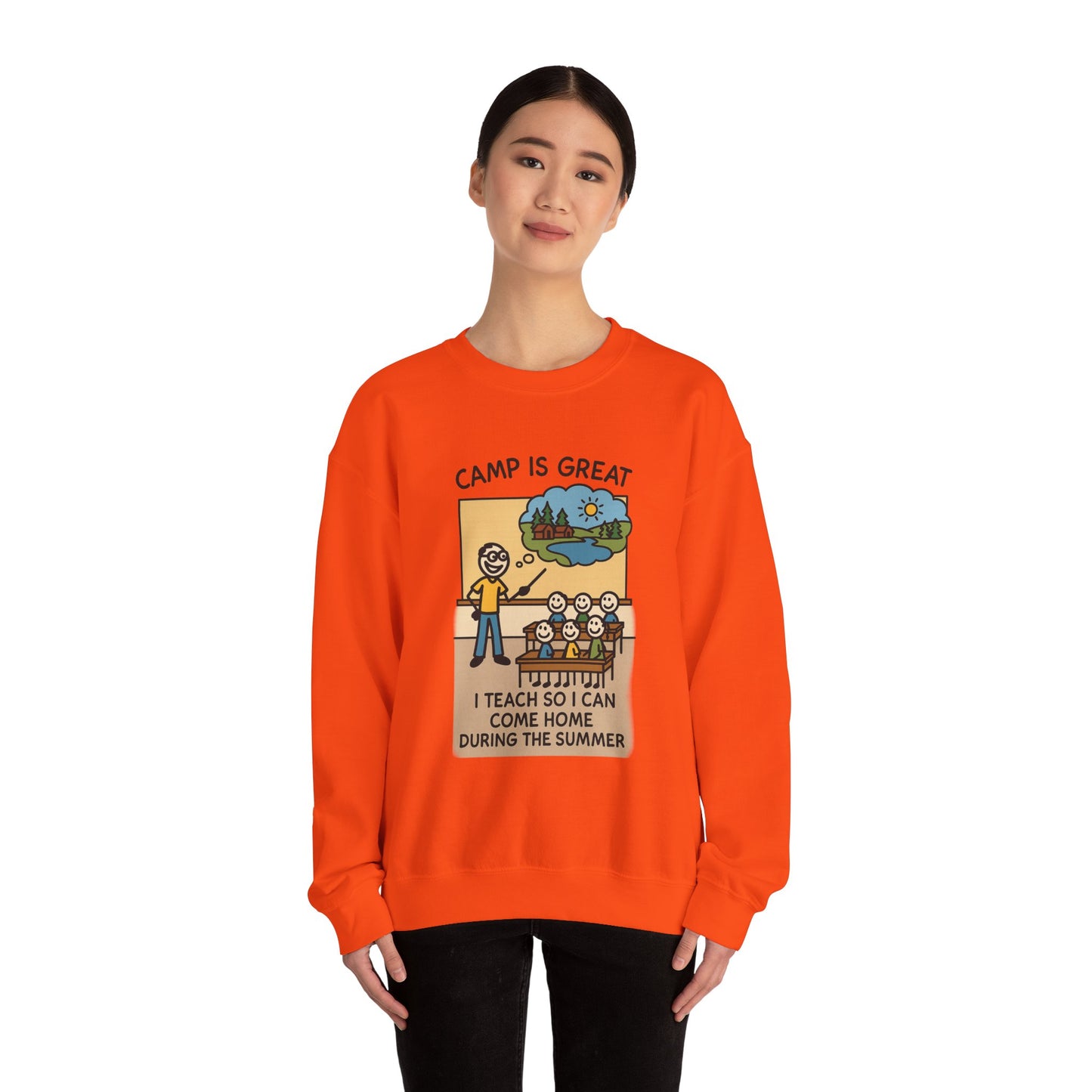 Unisex Heavy Blend™ Crewneck Sweatshirt Teacher