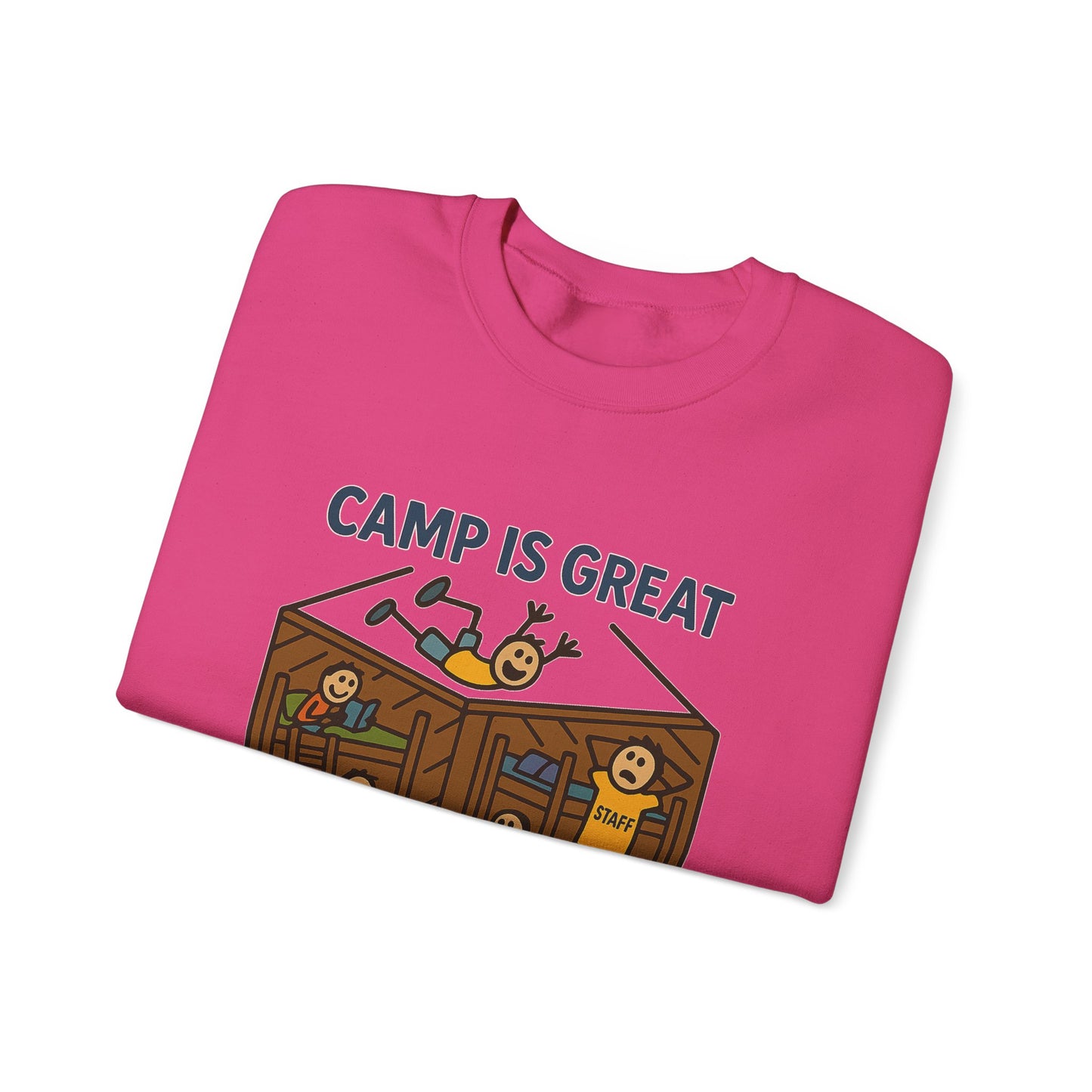 Unisex Heavy Blend™ Crewneck Sweatshirt Typical Day in the Cabin