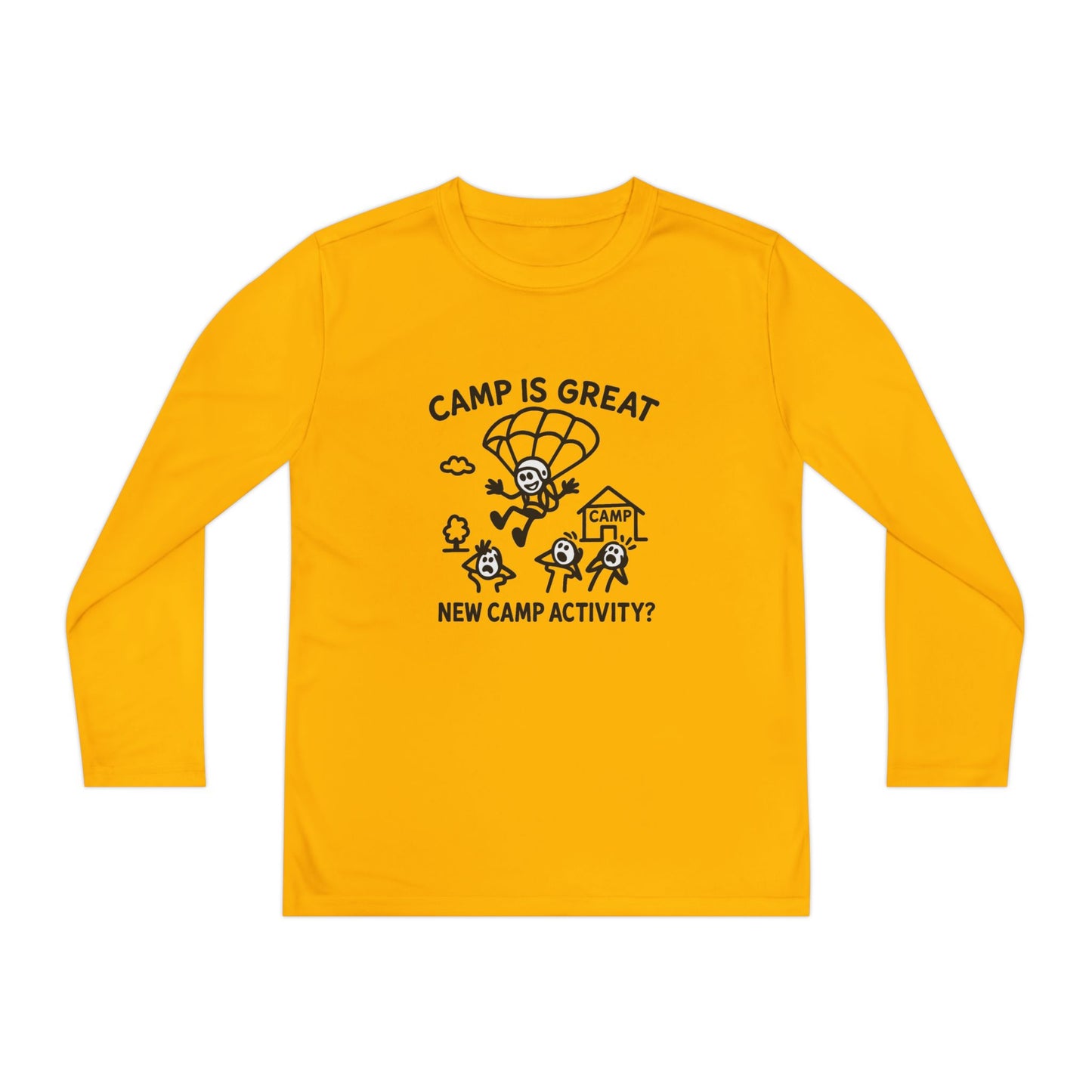 Youth Long Sleeve Competitor Tee Skydiving