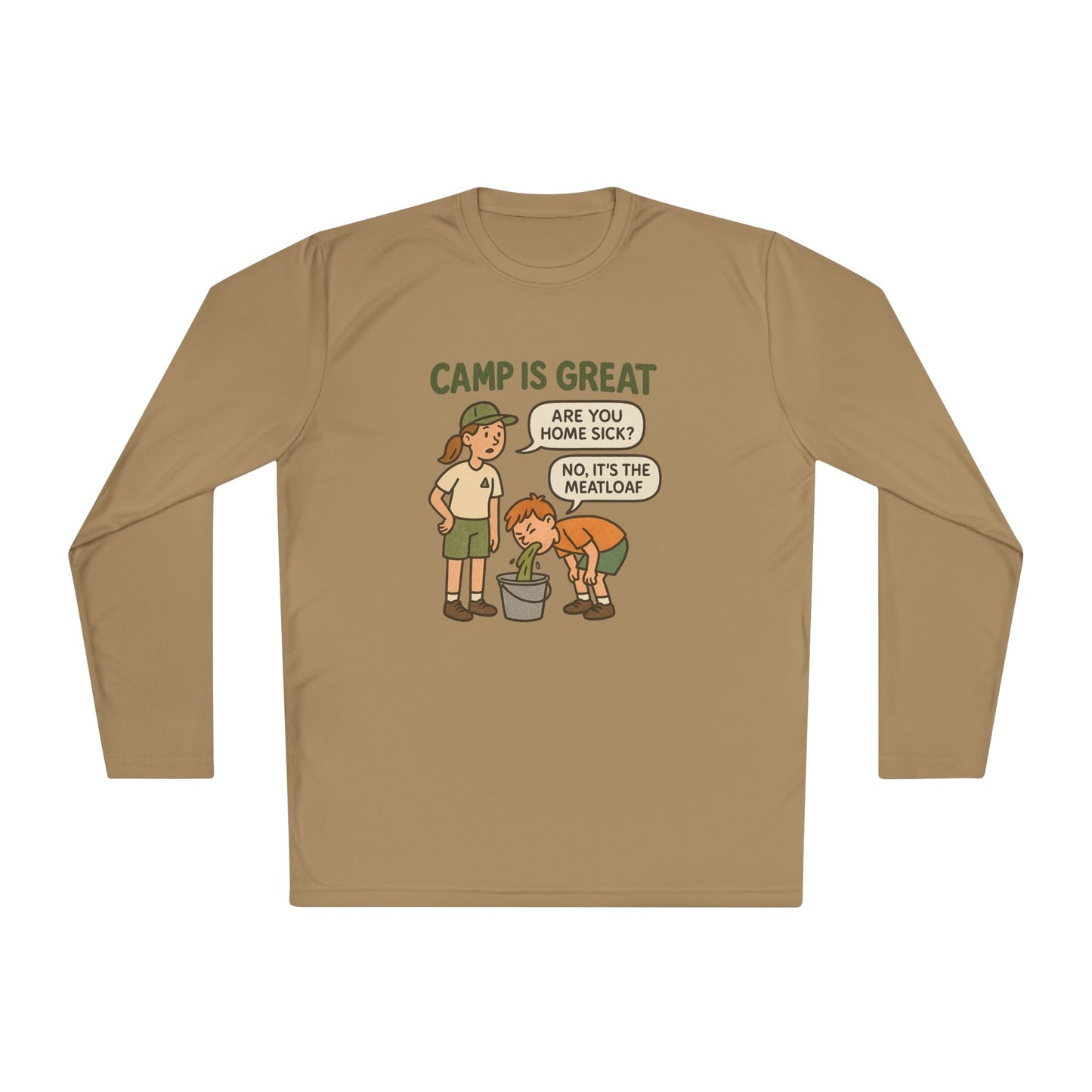 Unisex Lightweight Long Sleeve Tee Meatloaf